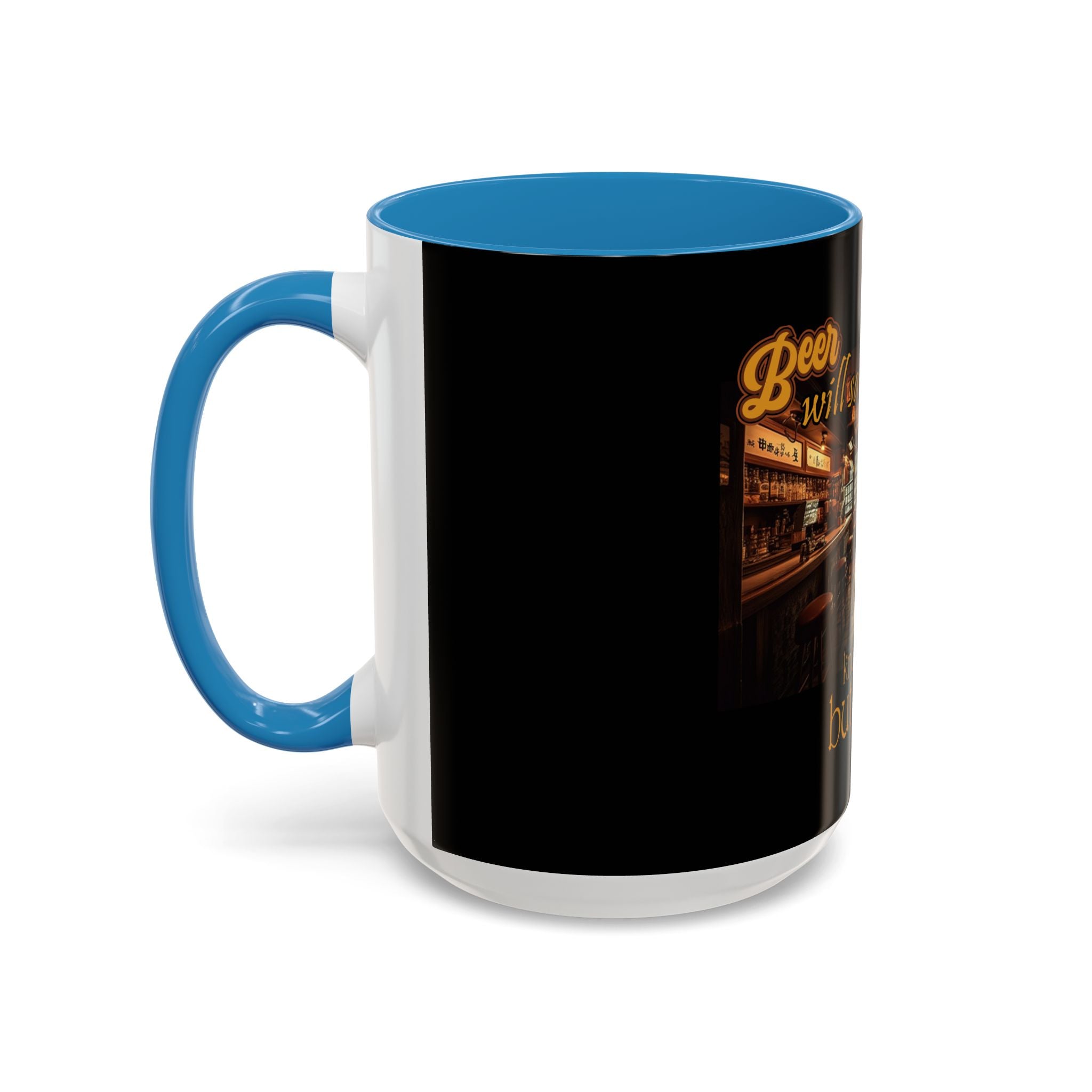 Beer Will Save The World / Accent Coffee Mug 11/15oz
