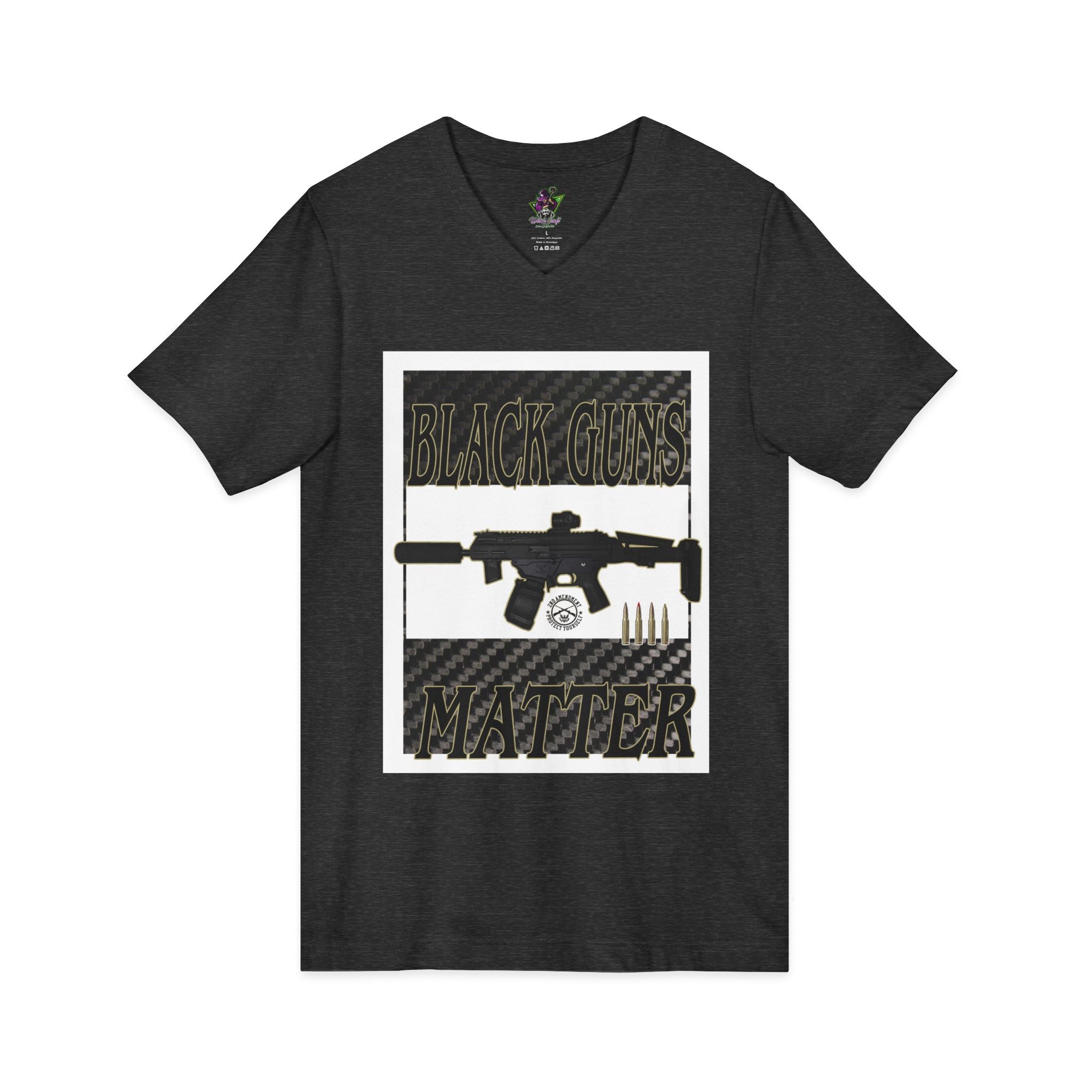 Black Guns Matter / V-Neck Tee