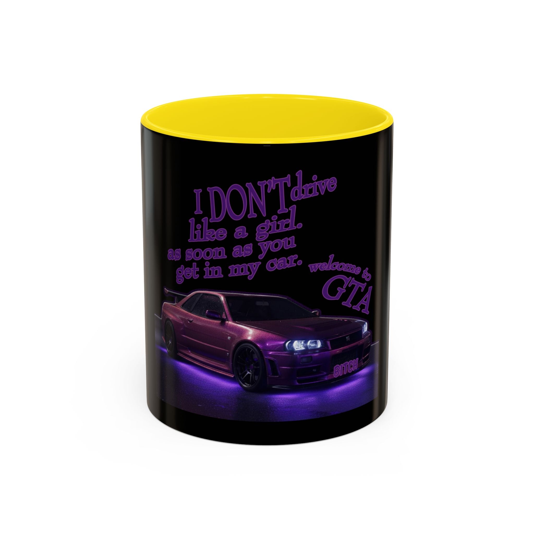 Don't Drive Like a Girl Purple / Accent Coffee Mug 11/15oz