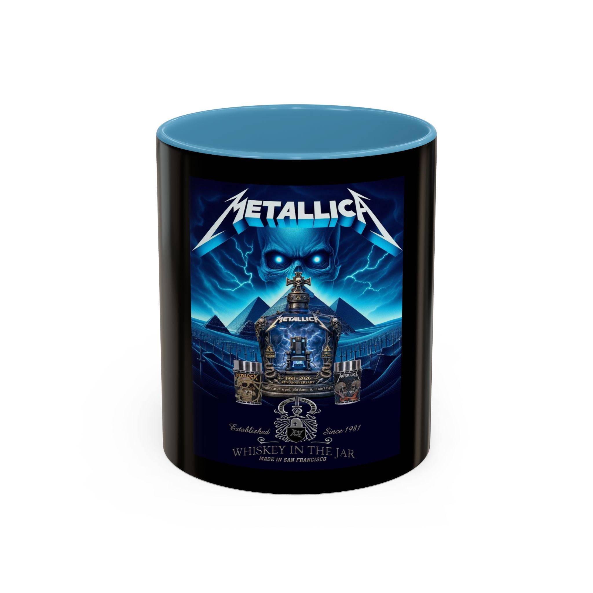 Metallica Whiskey in Jar / Accent Coffee Mug 11/15oz