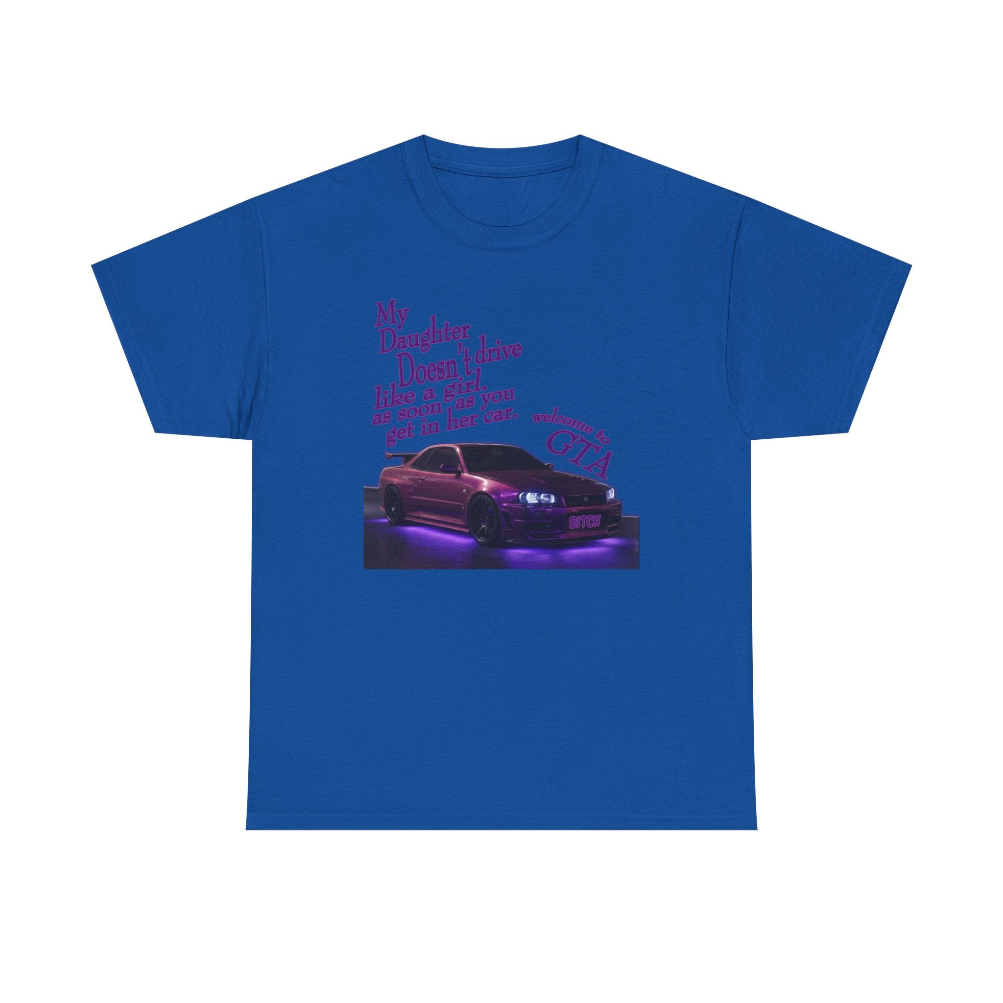 Daughter Doesn’t Drive Like A Girl Purple