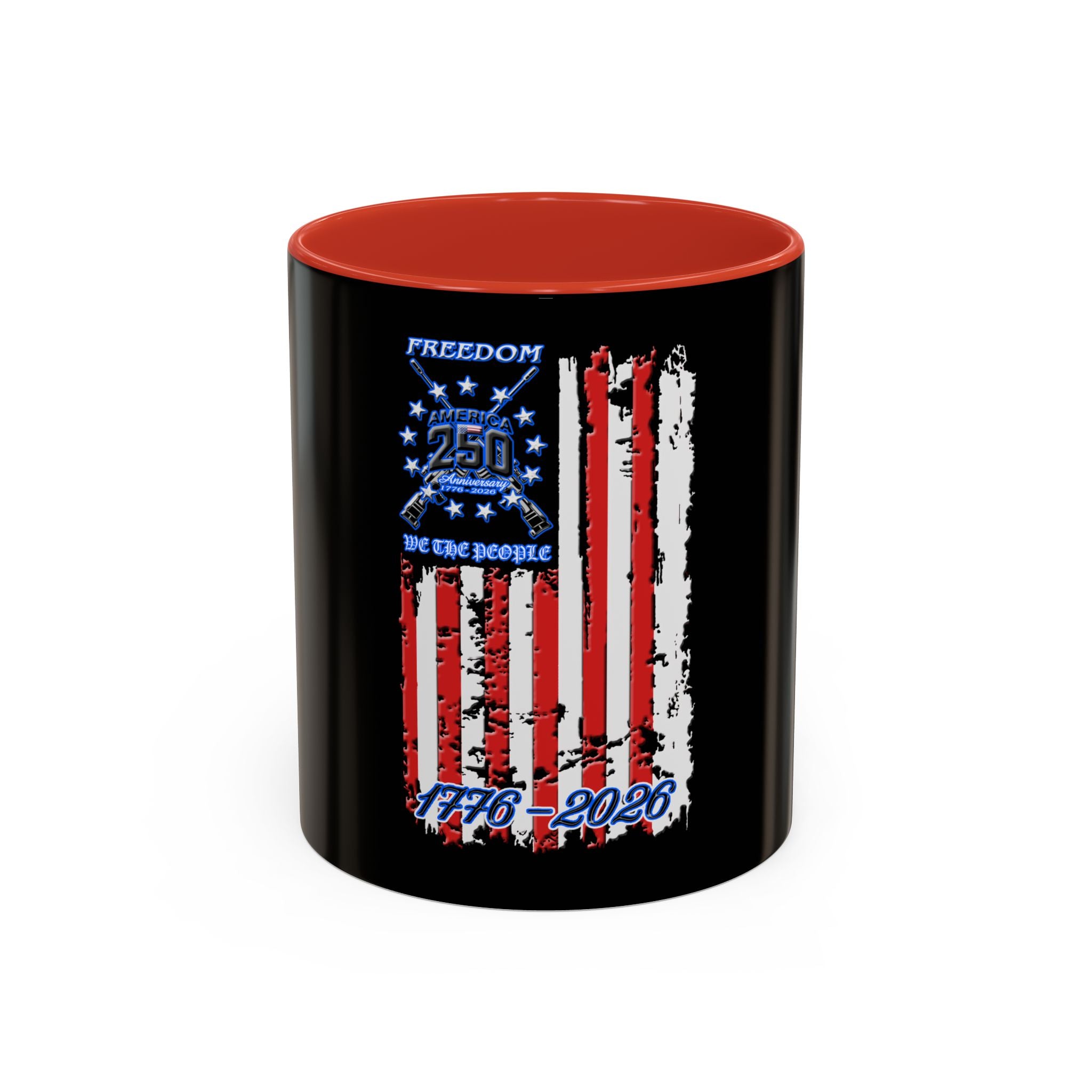 250th Anniversary Flag / Accent Coffee Mug 11/15oz