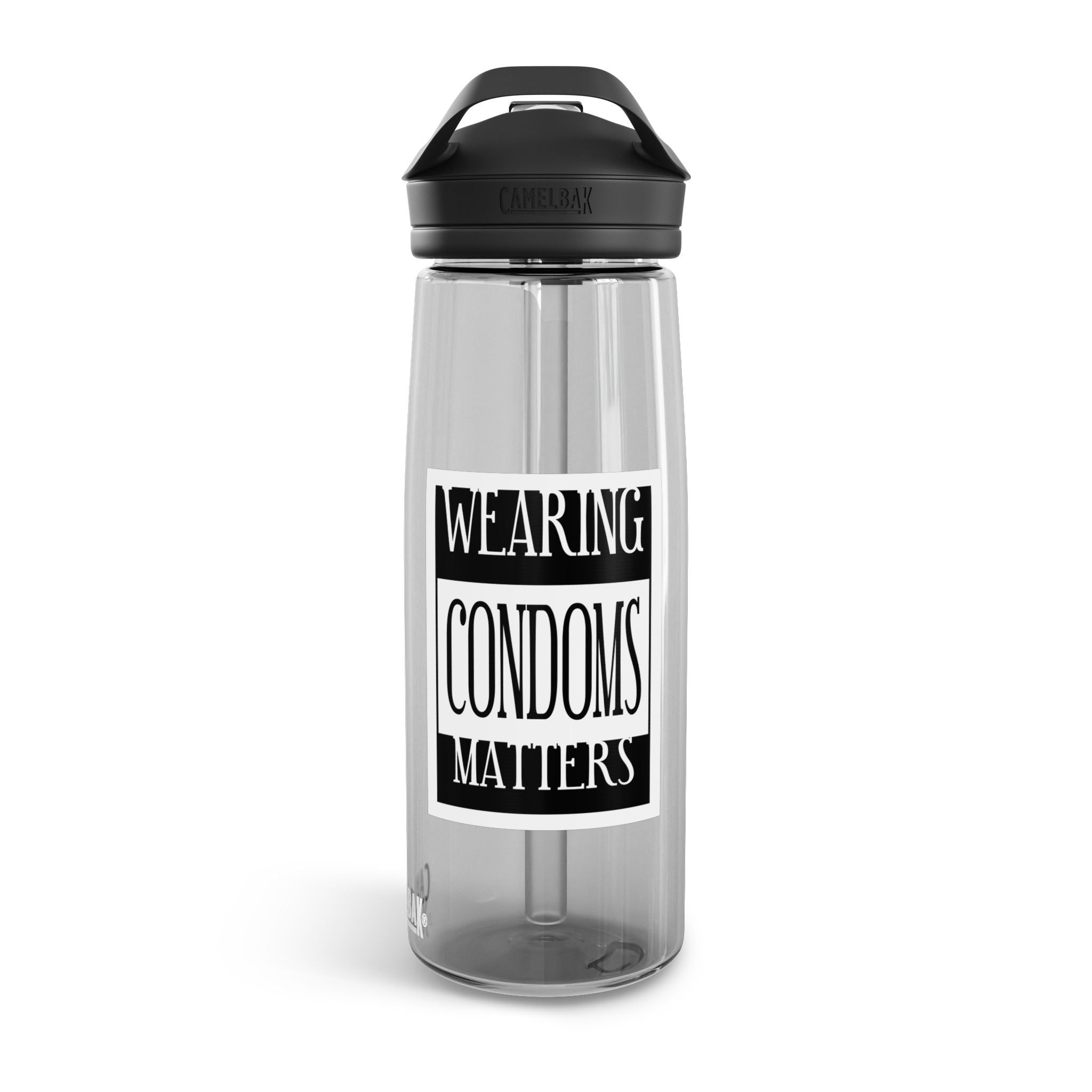 Wearing Condoms Matters / CamelBak Water Bottle 20/25oz