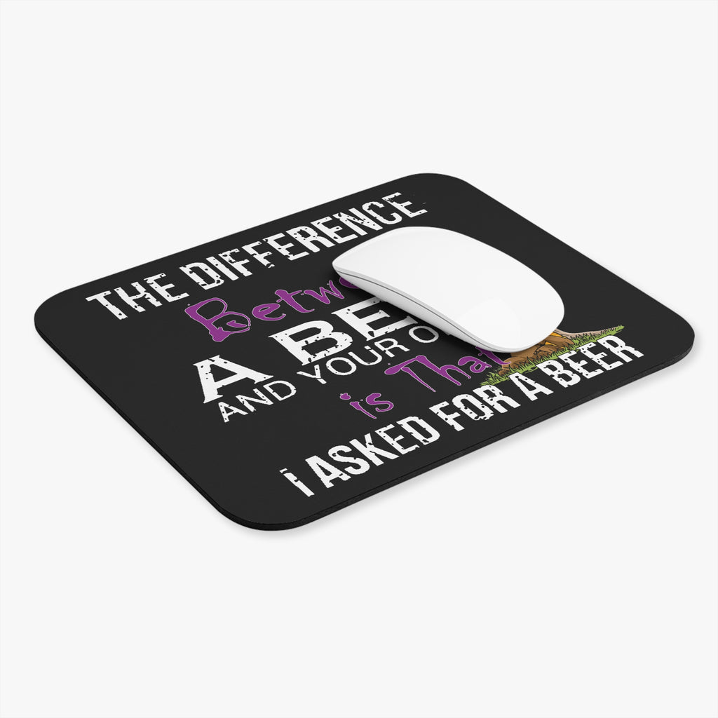 Difference Between Beer / Gaming Mouse Pad