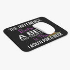 Difference Between Beer / Gaming Mouse Pad
