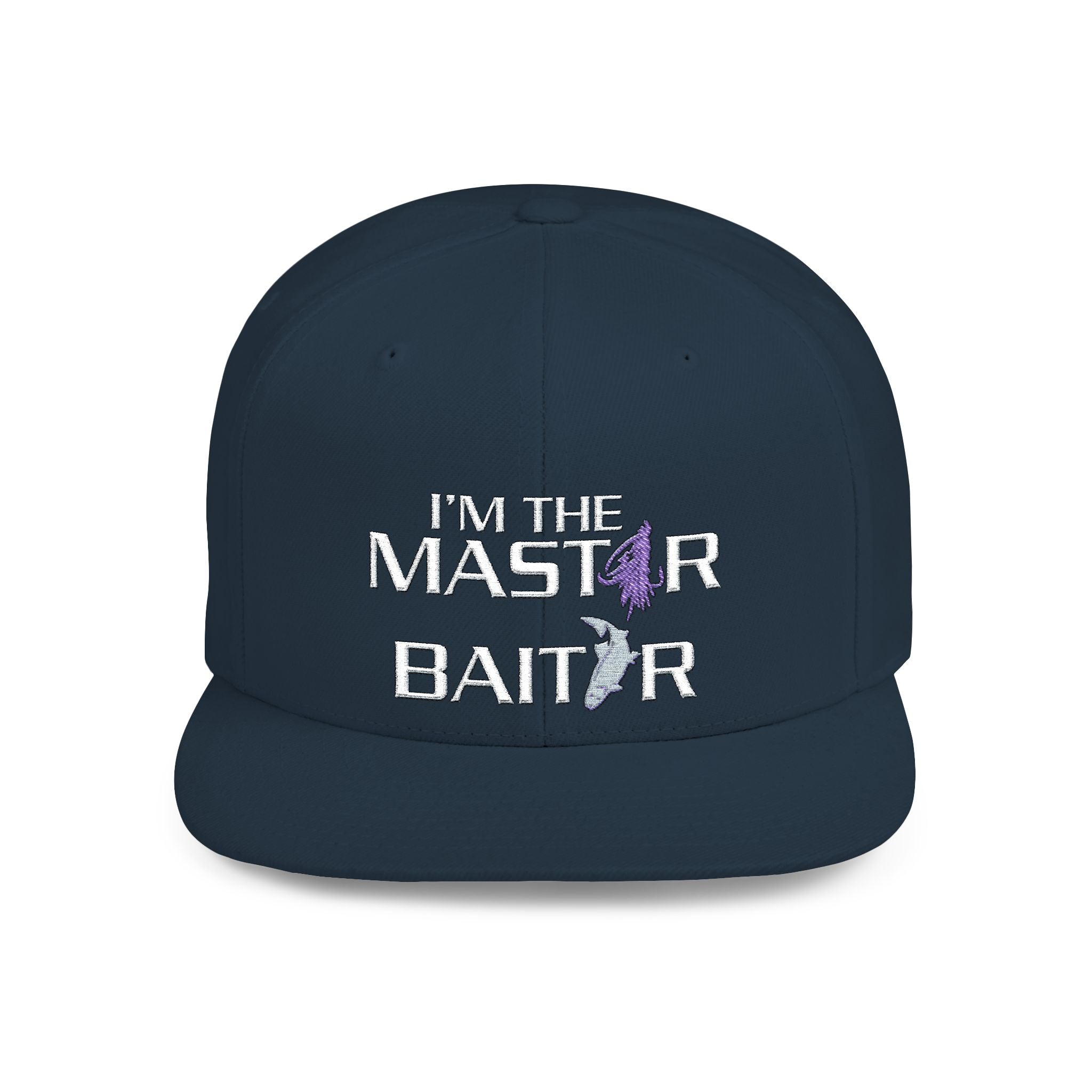 The Master Baiter / Flat Bill Snapback