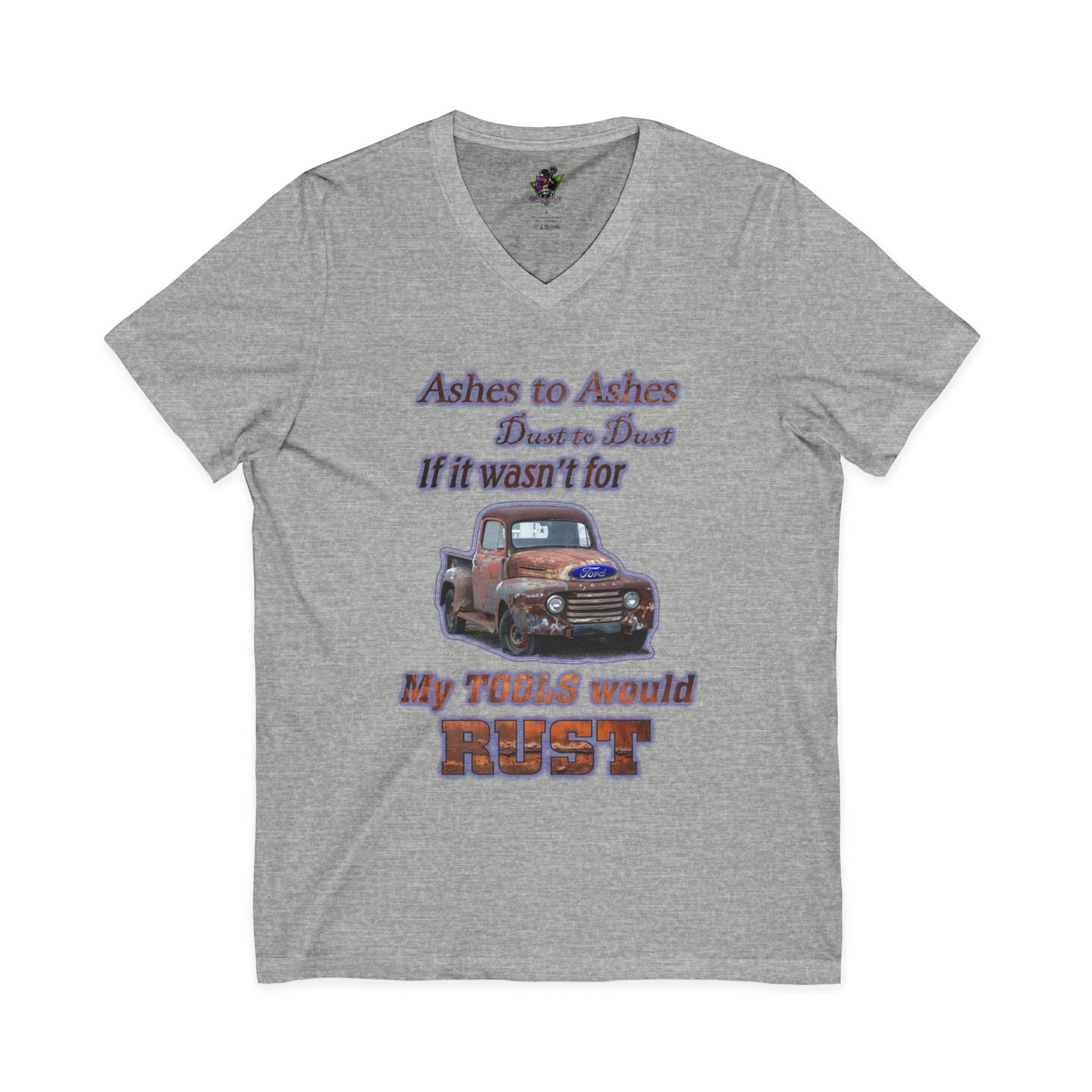 Ashes To Ashes Dust To Dust / V-Neck Tee