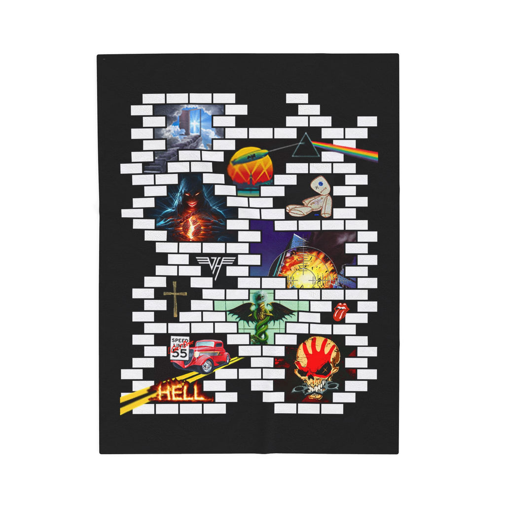 Collection Of Rock / Velveteen Plush Blanket