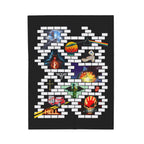 Collection Of Rock / Velveteen Plush Blanket