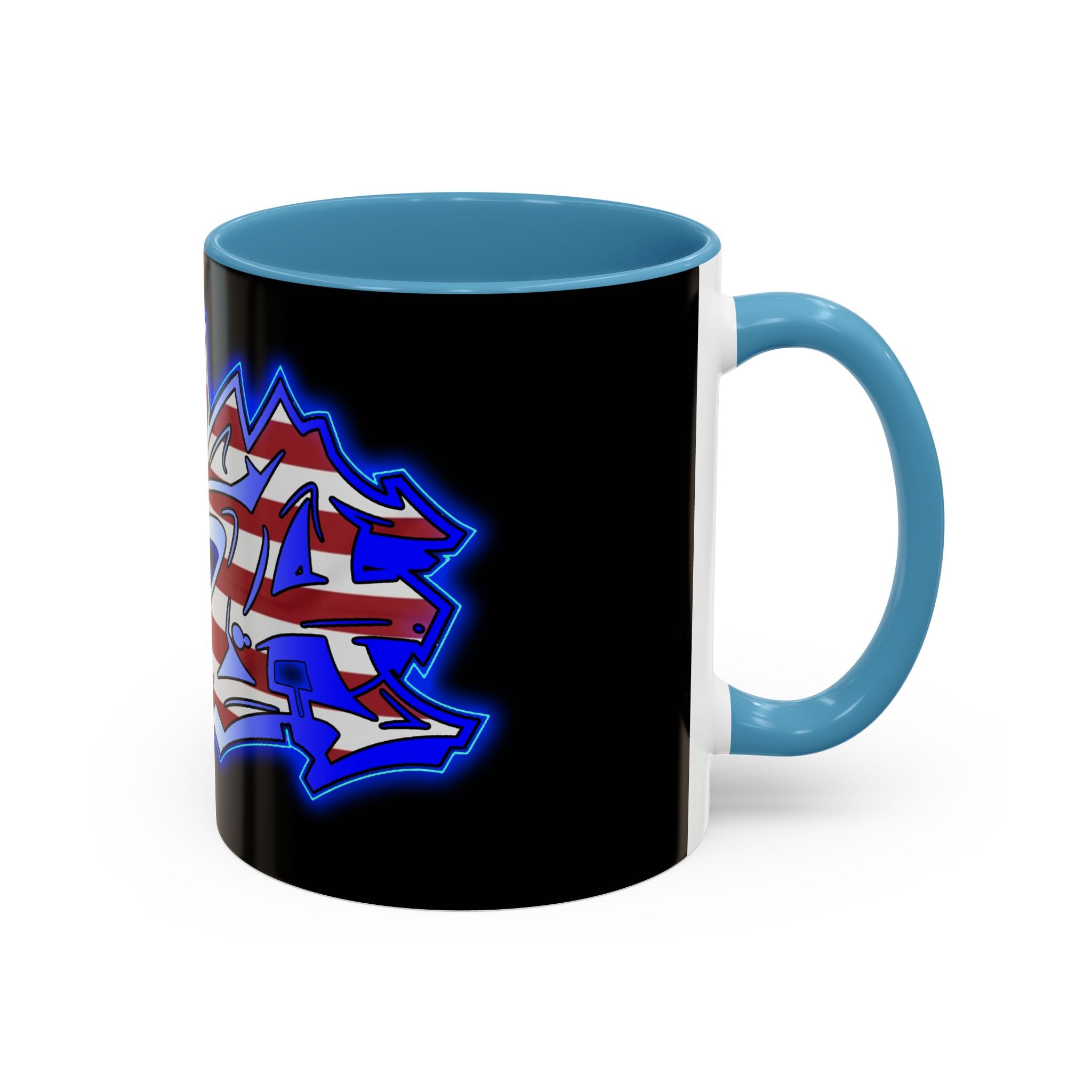 USA Graffiti / Accent Coffee Mug 11/15oz