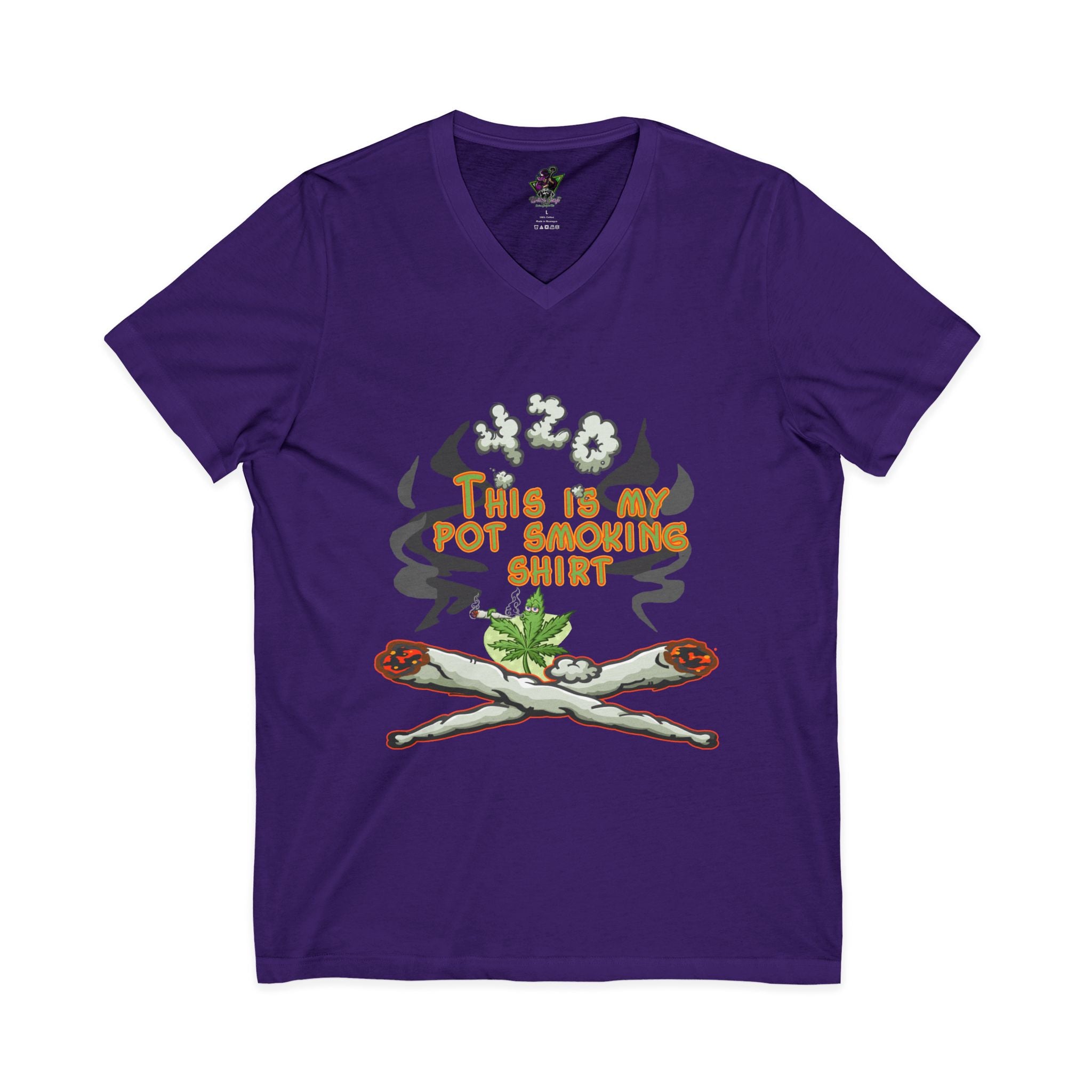 This Is My Pot Smoking Shirt / V-Neck Tee