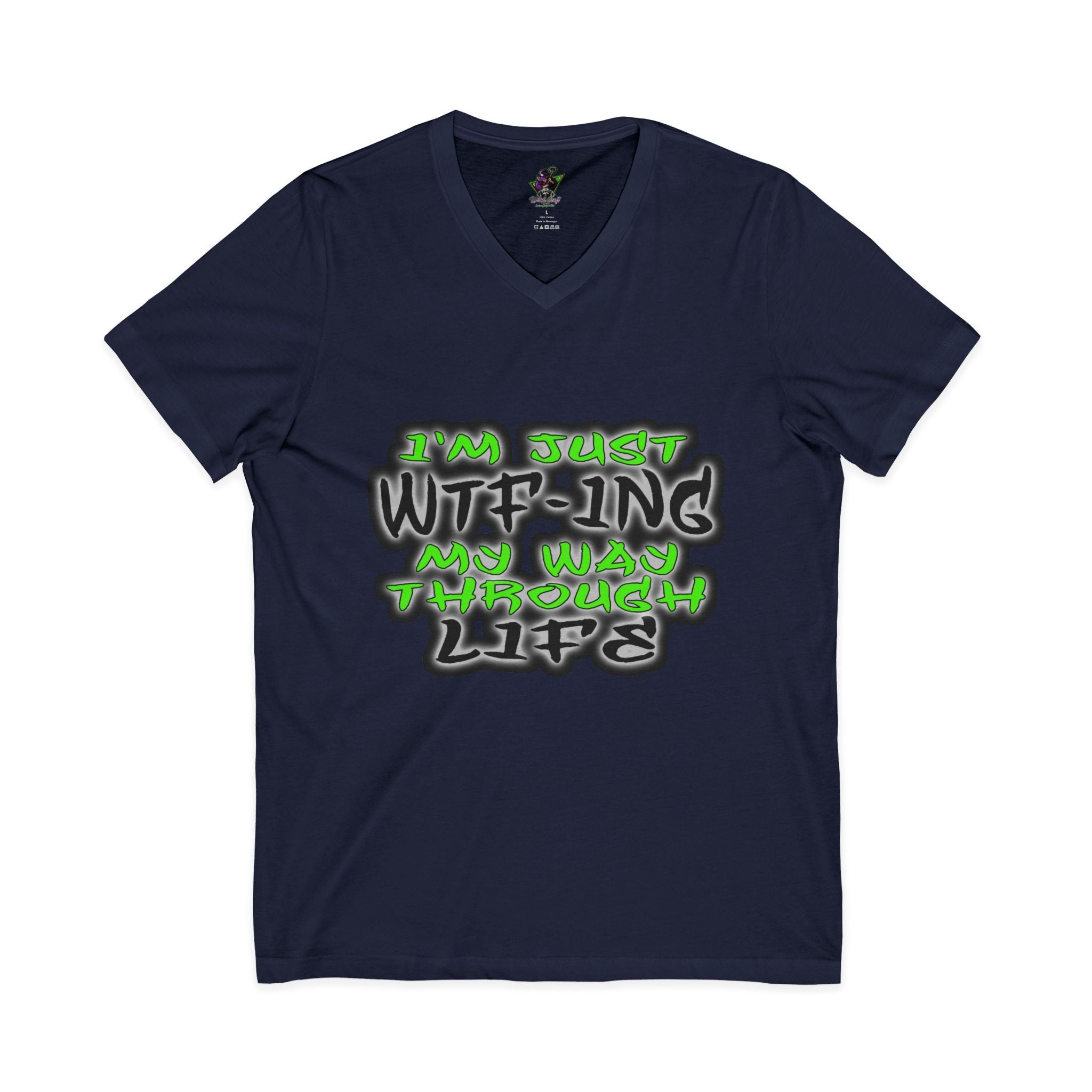 WTF-ing / V-Neck Tee