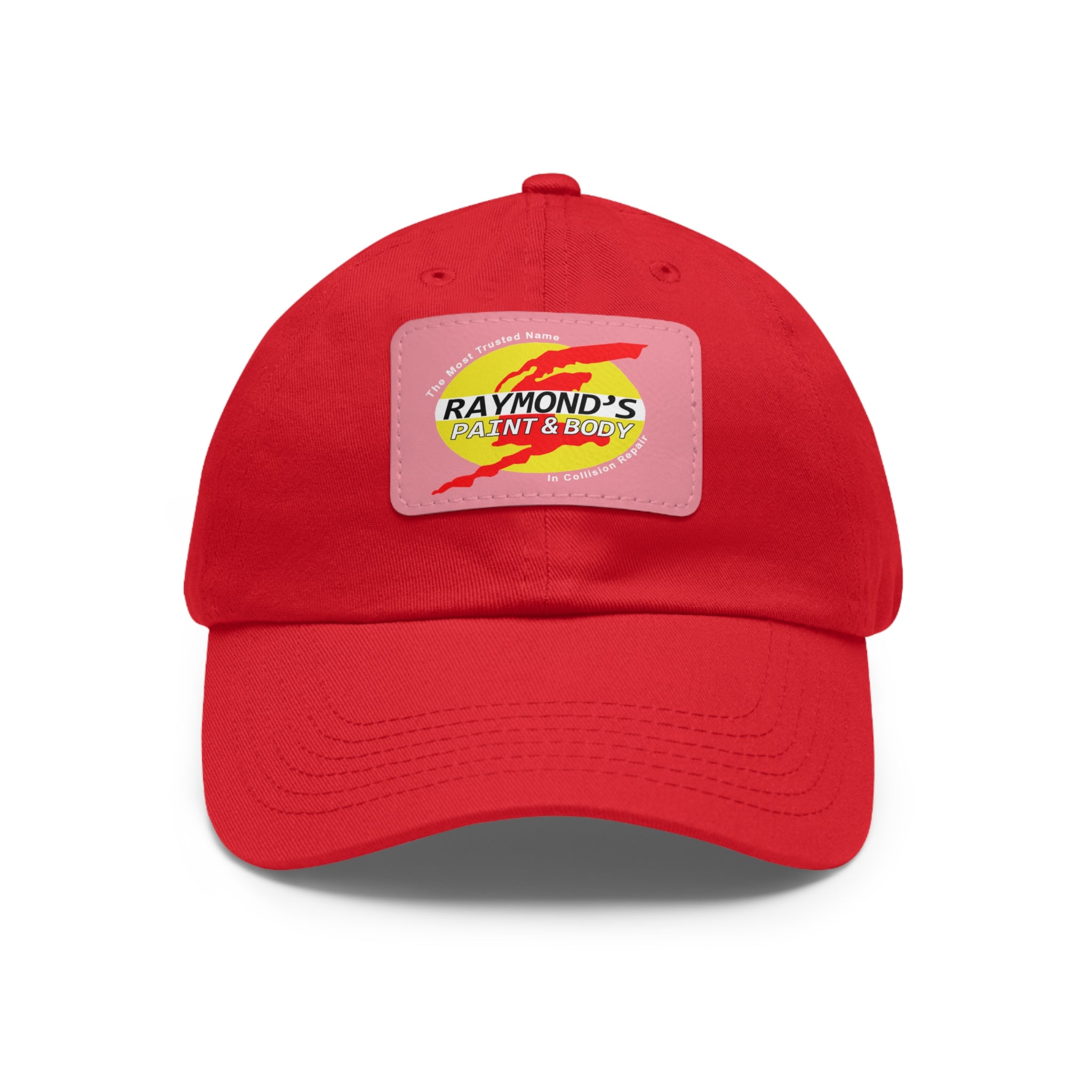 Raymond's Paint & Body Logo / Leather Patch Hat