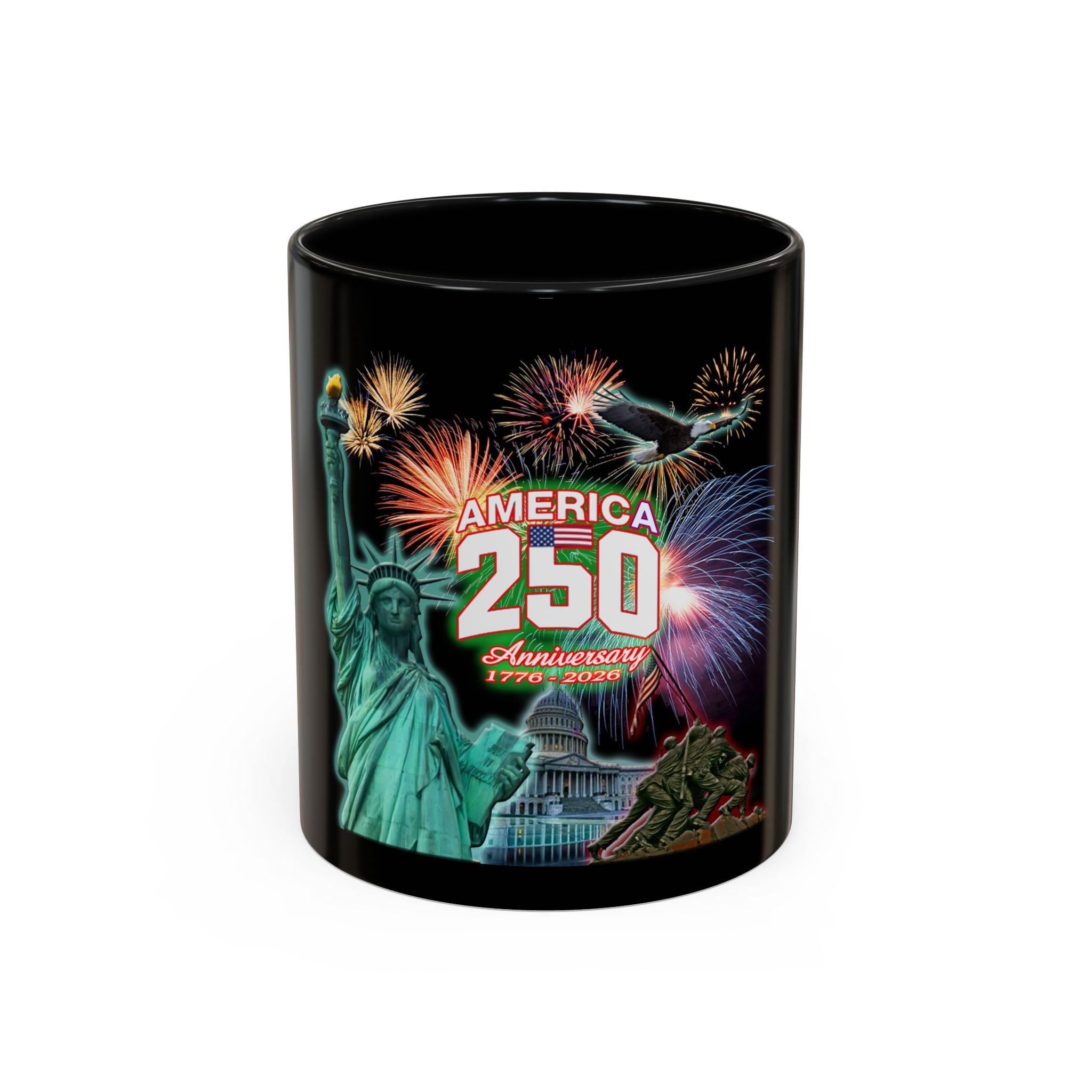 Statue of Liberty 250th / Accent Coffee Mug 11/15oz