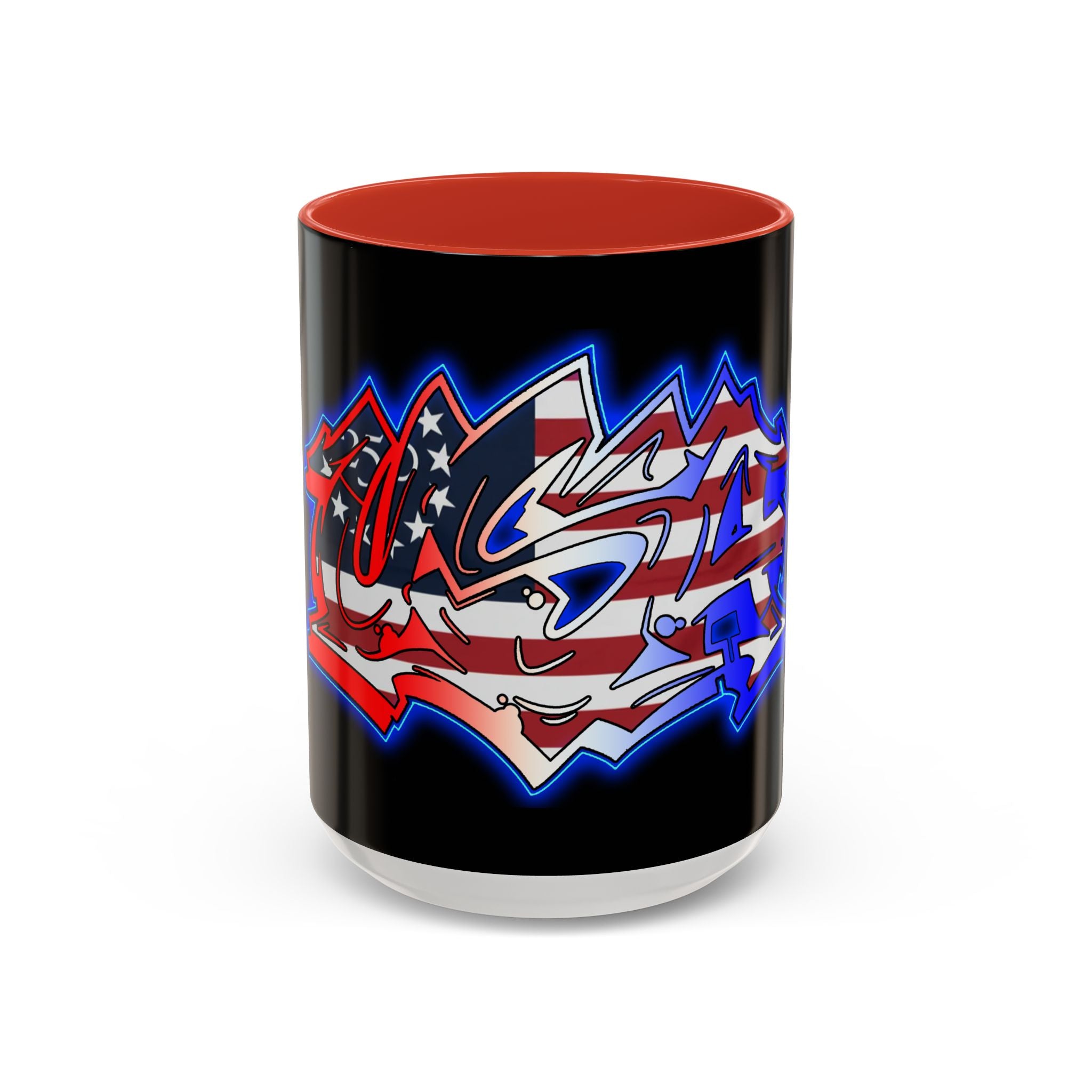 USA Graffiti / Accent Coffee Mug 11/15oz