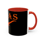 Texas Longhorns 1 / Accent Coffee Mug 11/15 oz