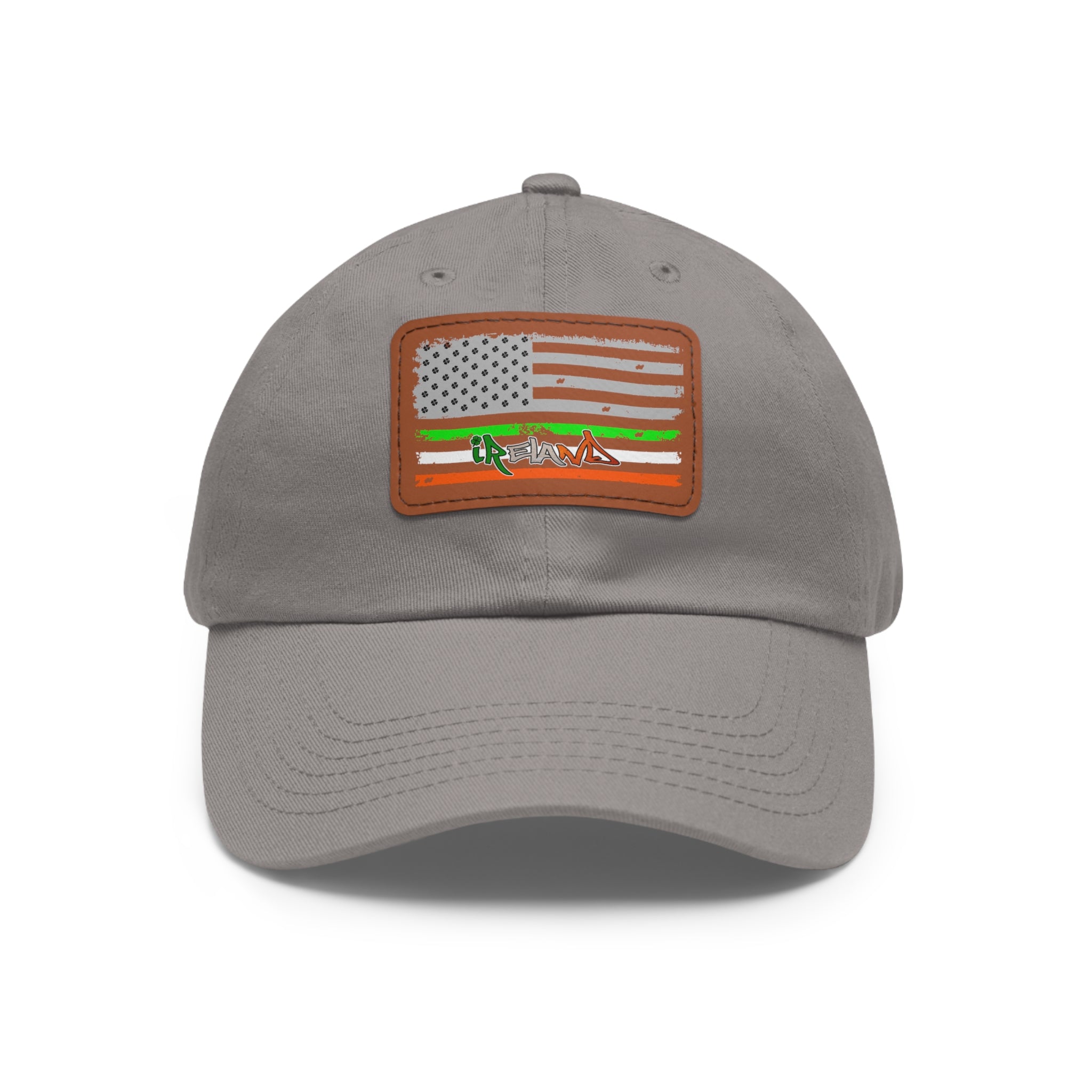 American/Ireland Flag / Leather Patch