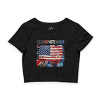 I Bleed Red White and Blue / Crop Top