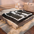 Black Guns Matter / Velveteen Plush Blanket