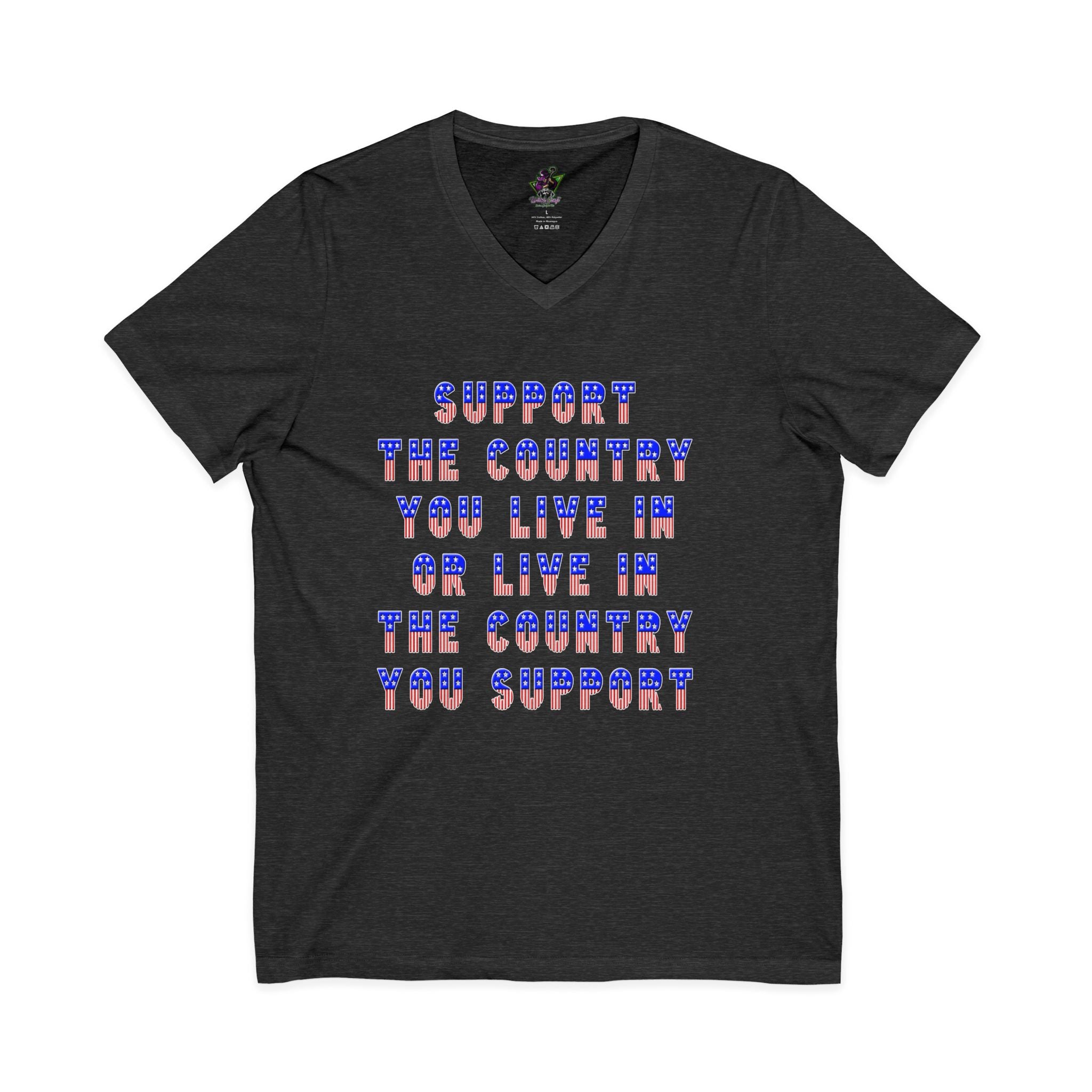 Support the Country / V-Neck Tee