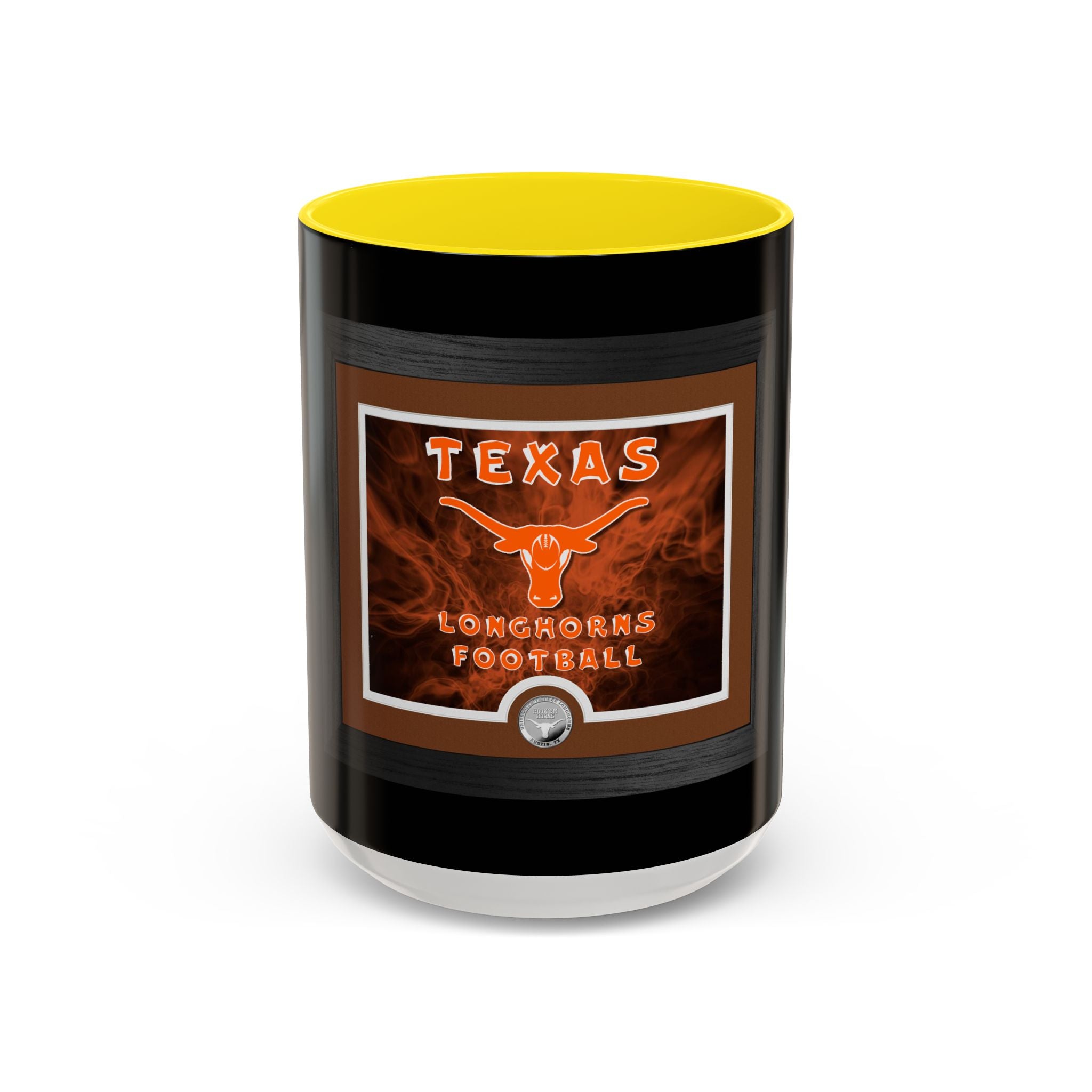 Texas Longhorns Framed / Accent Coffee Mug 11/15 oz