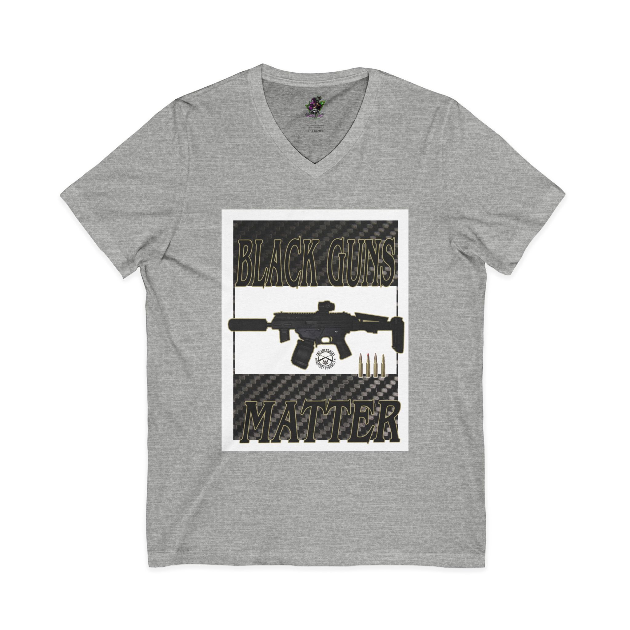 Black Guns Matter / V-Neck Tee