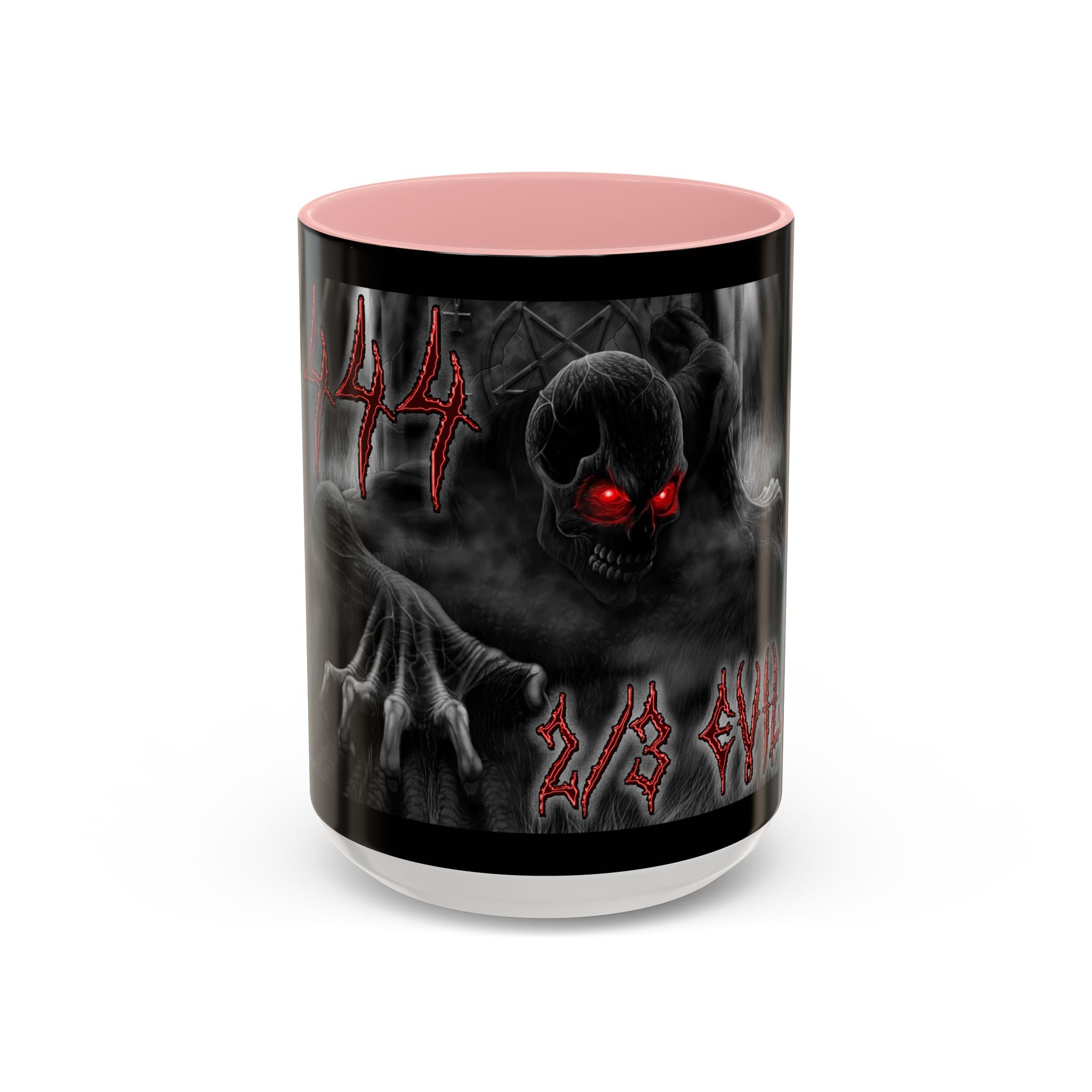 2/3 Evil Demon / Accent Coffee Mug 11/15oz