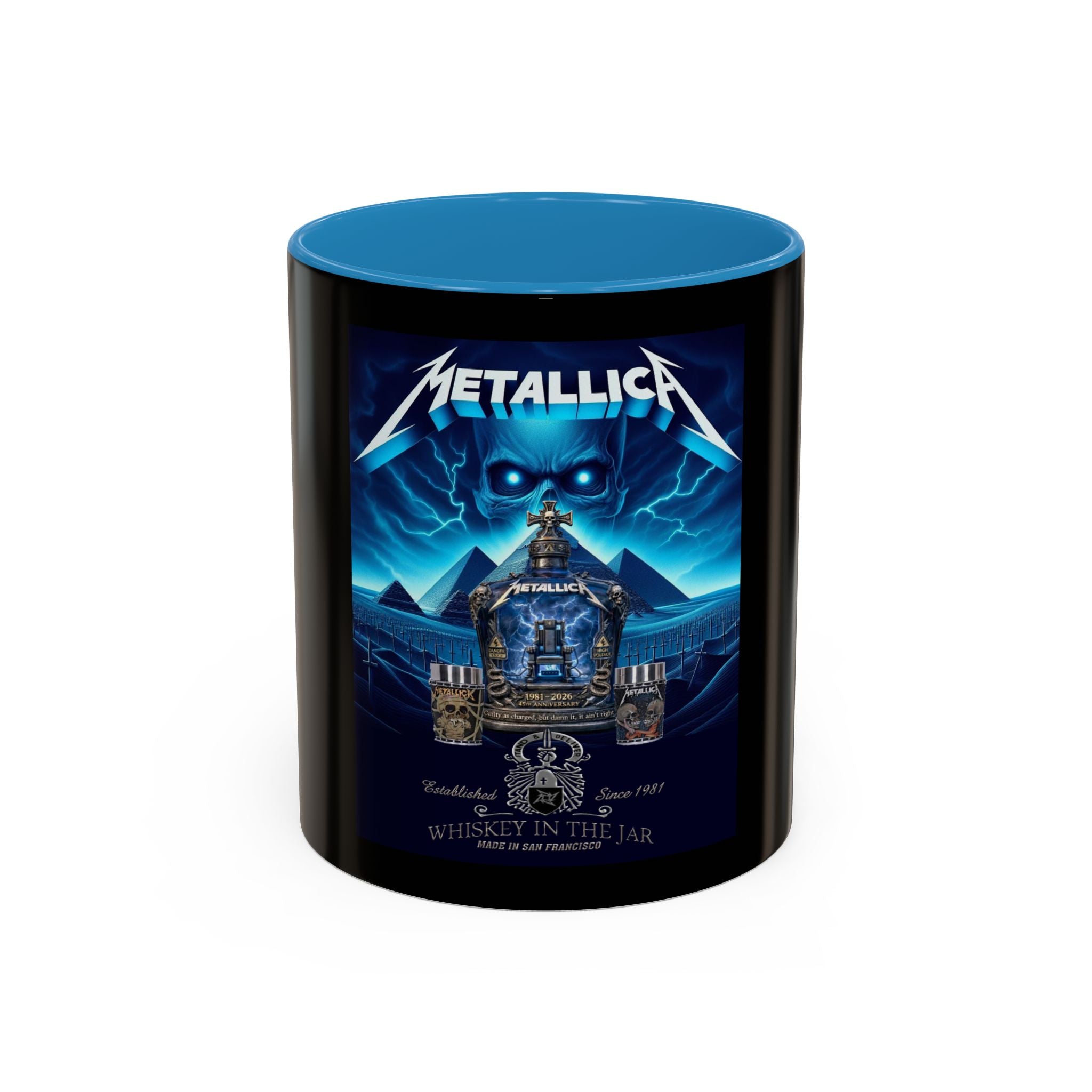 Metallica Whiskey in Jar / Accent Coffee Mug 11/15oz