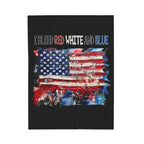 I Bleed Red White and Blue / Velveteen Plush Blanket