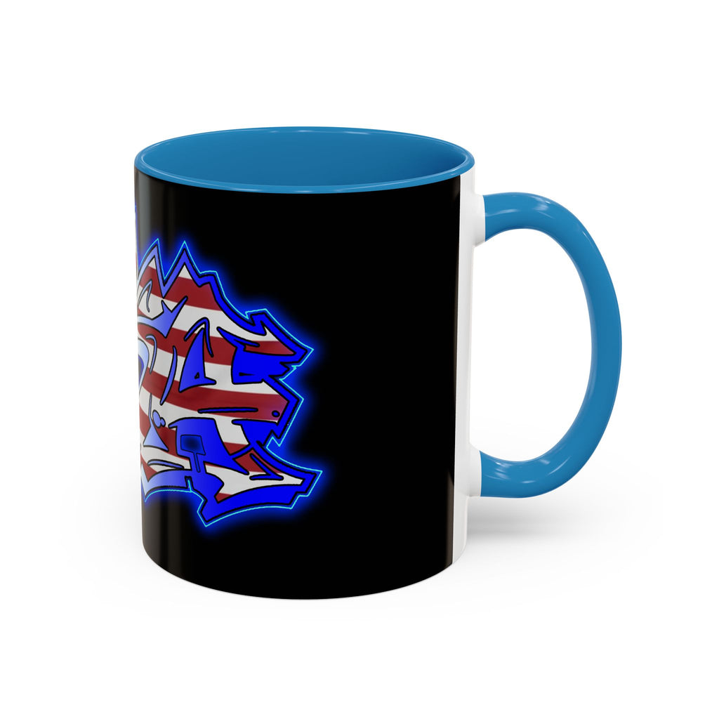USA Graffiti / Accent Coffee Mug 11/15oz