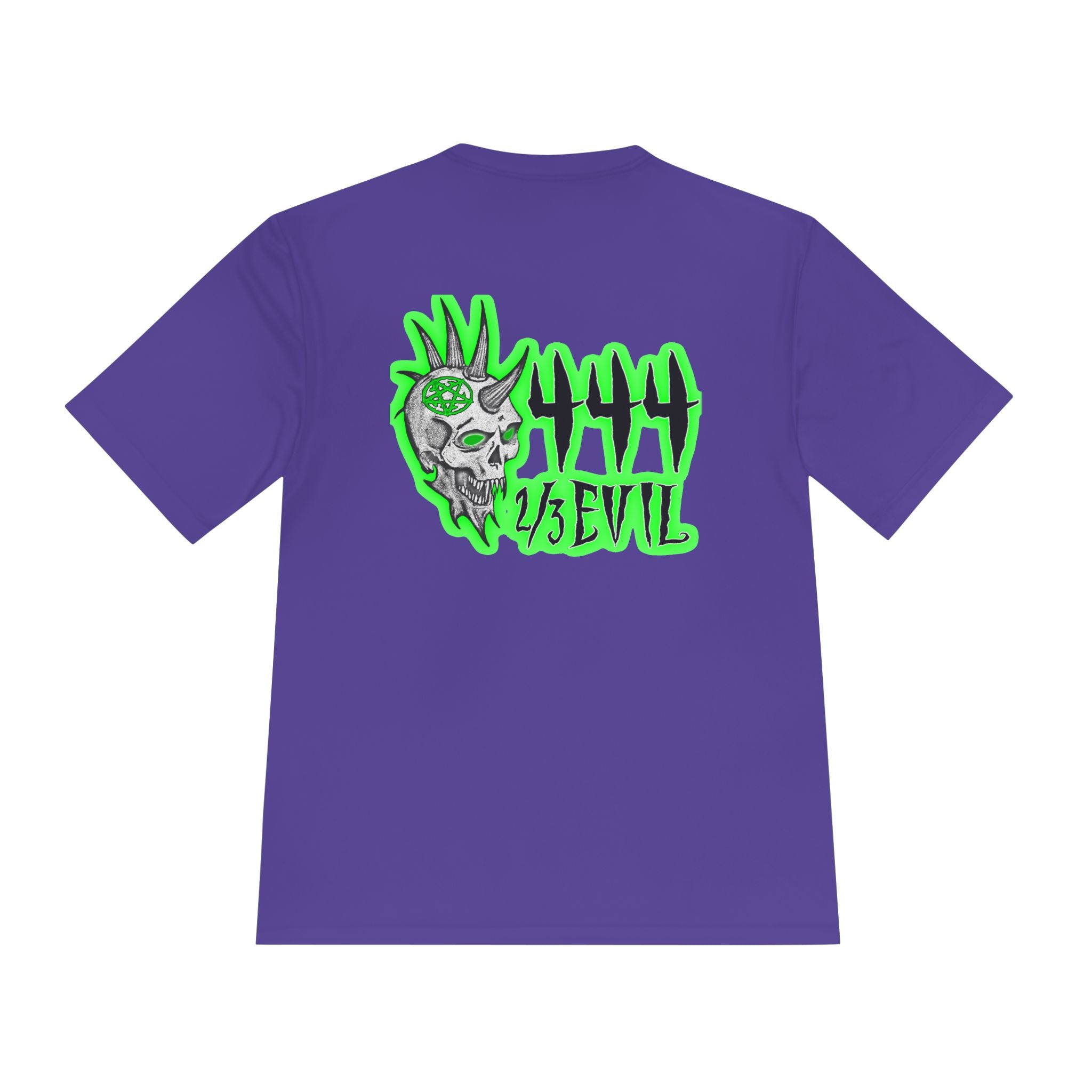 2/3 Evil Punk Skull / Moisture Wicking