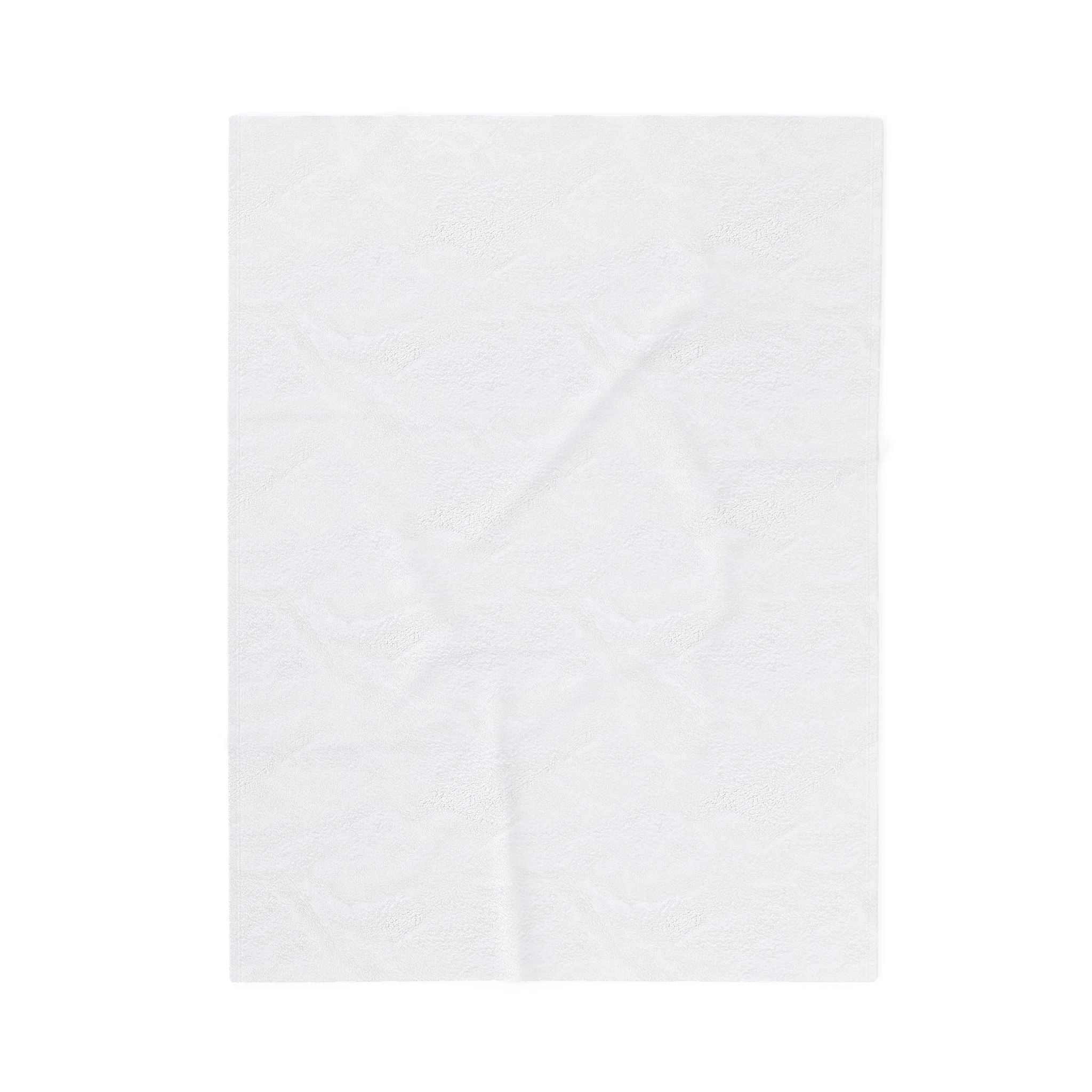 2/3 Evil Gothic Purple Script / Velveteen Plush Blanket