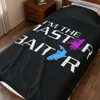 The Master Baiter / Velveteen Plush Blanket