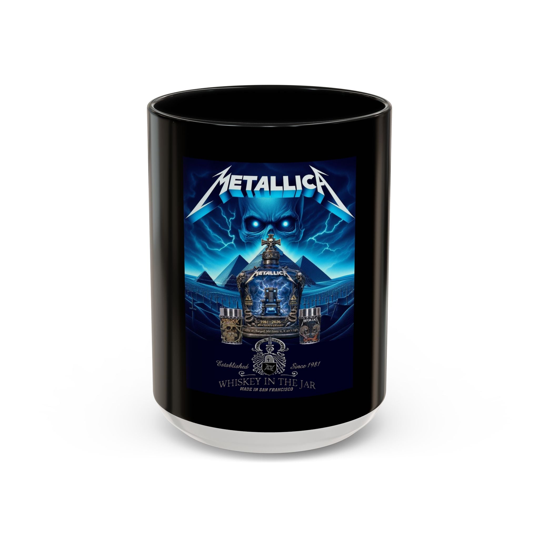 Metallica Whiskey in Jar / Accent Coffee Mug 11/15oz