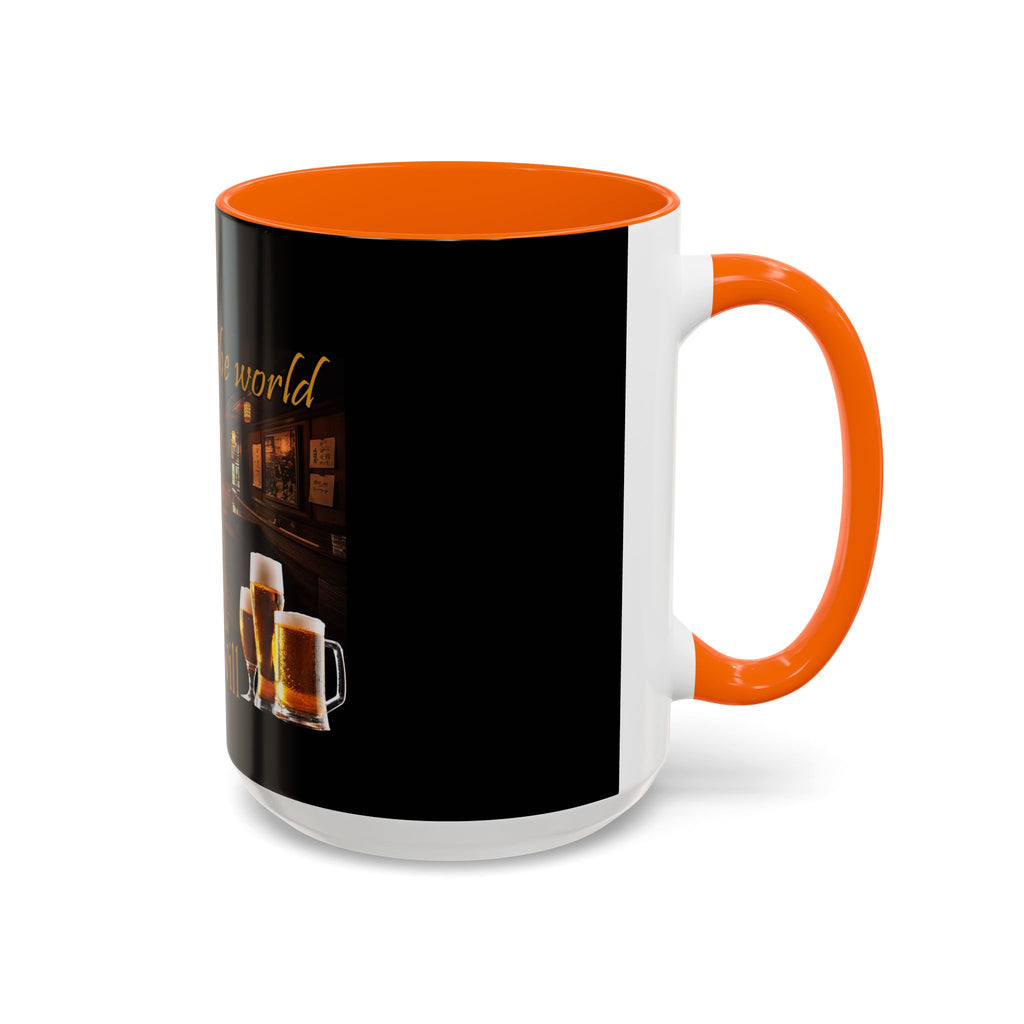 Beer Will Save The World / Accent Coffee Mug 11/15oz