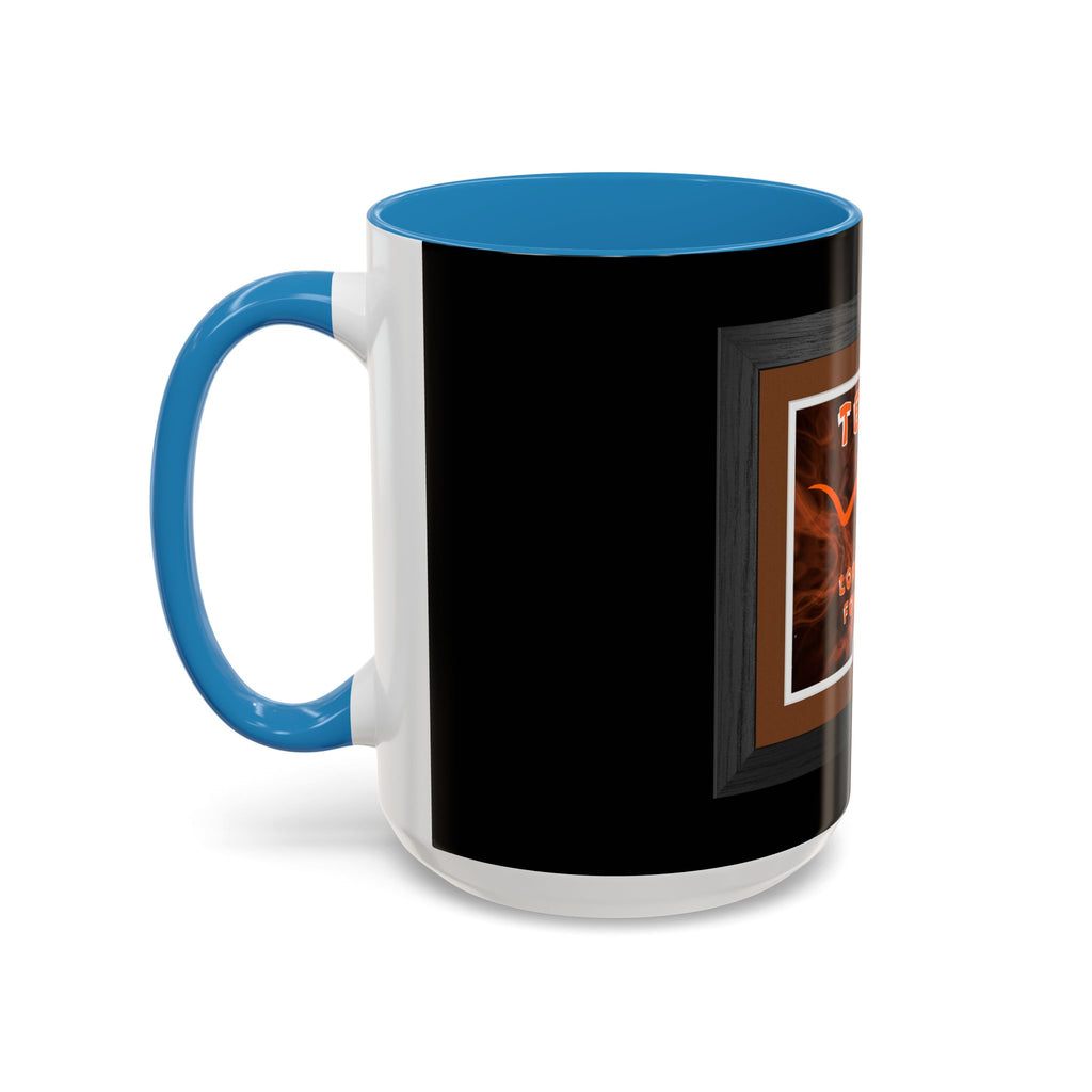 Texas Longhorns Framed / Accent Coffee Mug 11/15oz