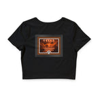 Texas Longhorn Framed F&B / Crop Top