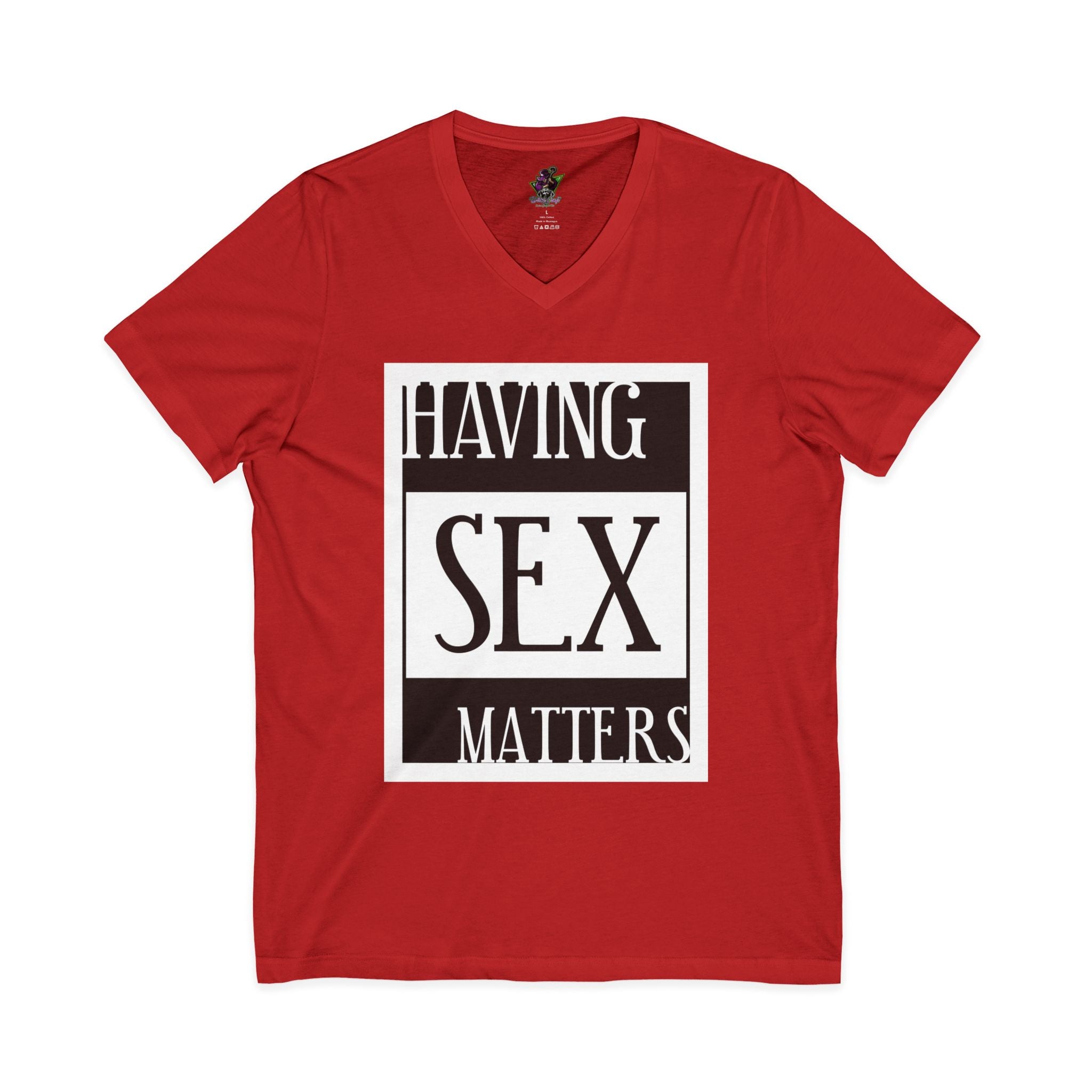 Having Sex Matters / V-Neck Tee