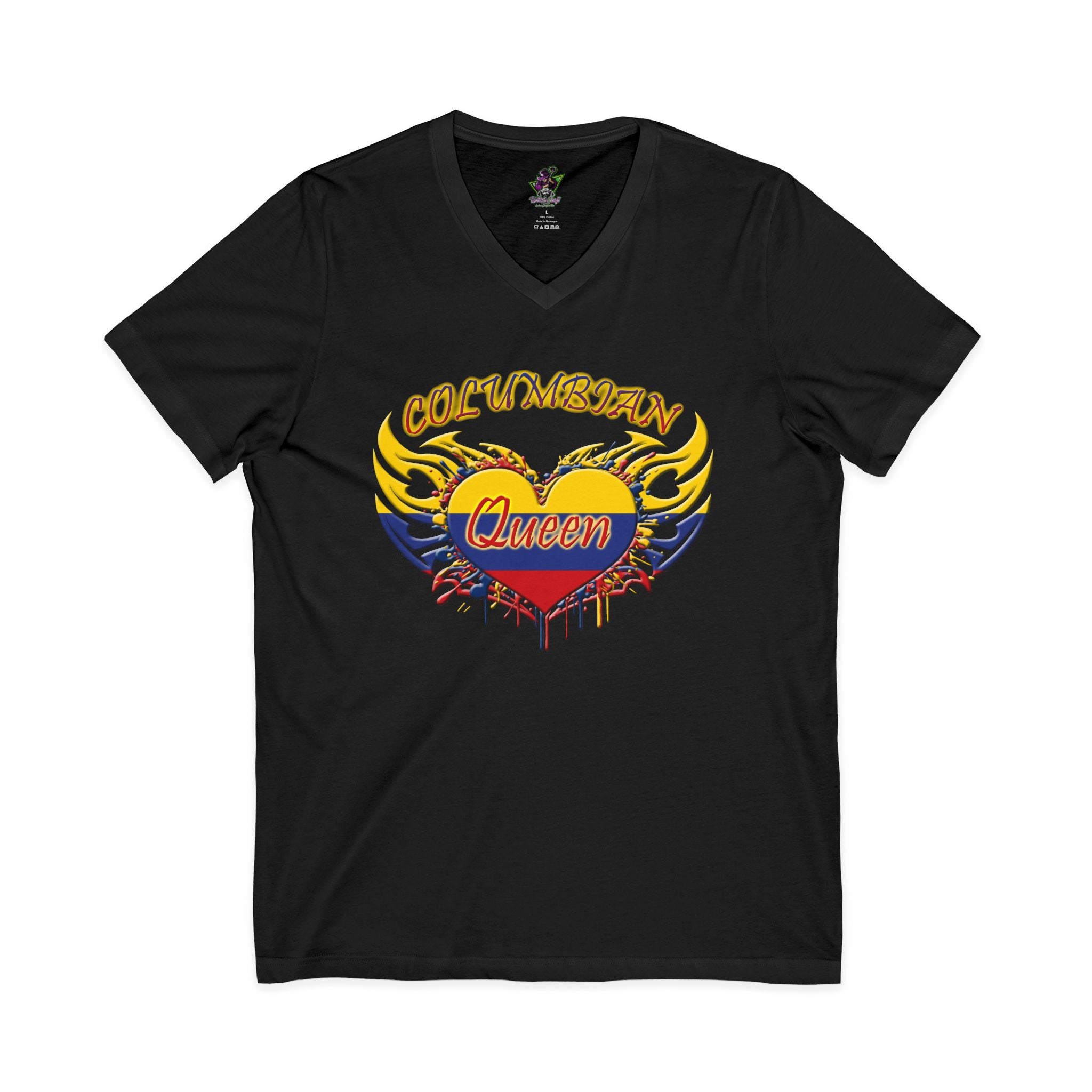 Colombian Queen / V-Neck Tee
