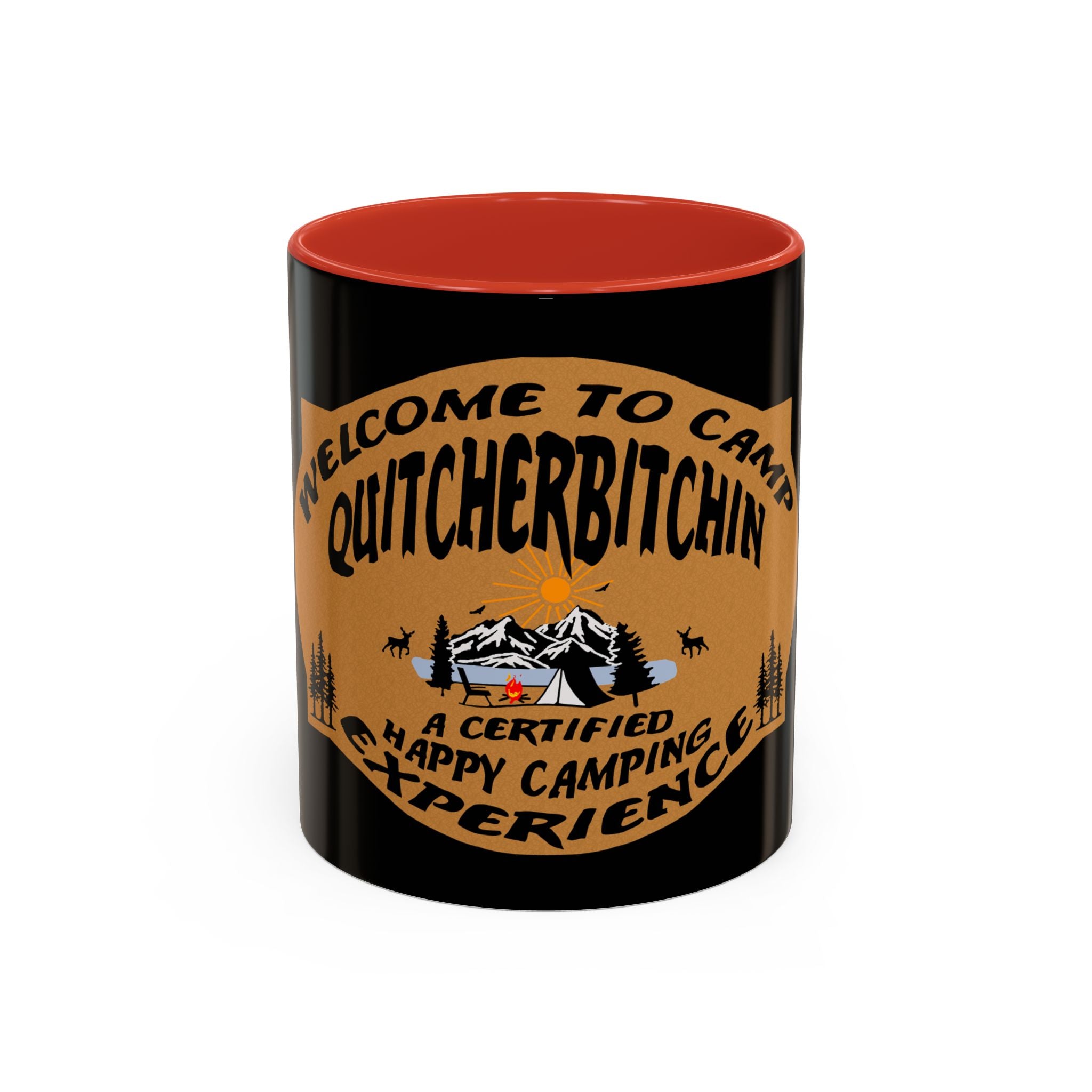 Camp Quitcherbitchin / Accent Coffee Mug 11/15 oz
