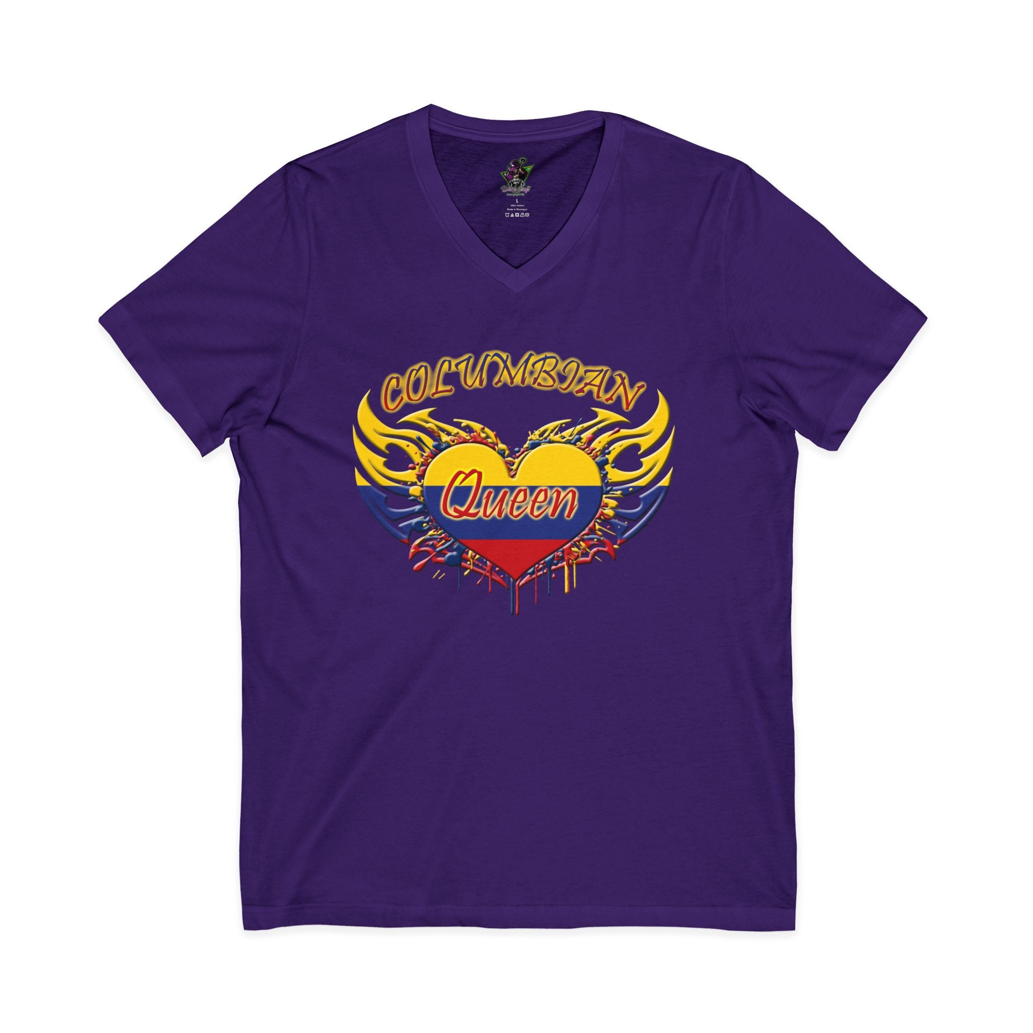 Colombian Queen / V-Neck Tee