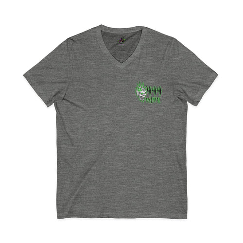 2/3 Evil Punk Skull / V-Neck Shirt