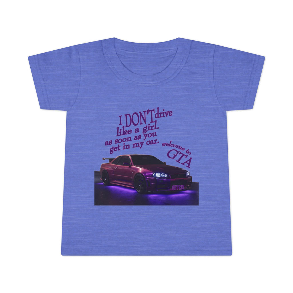 Don't Drive Like a Girl Purple / Toddler