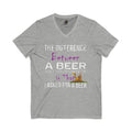 Difference Between Beer / V‑Neck Tee