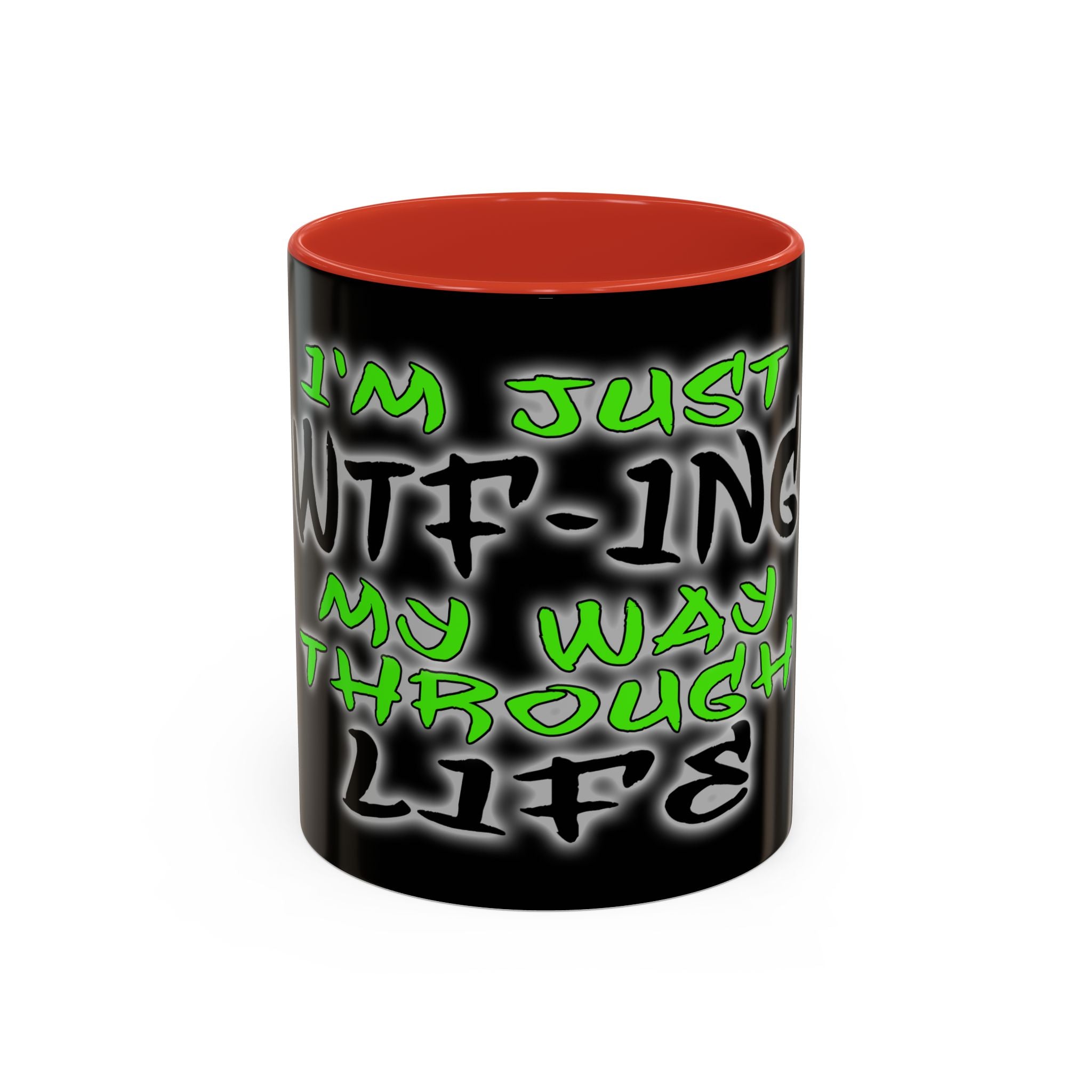 WTF-ing / Accent Coffee Mug 11/15oz