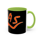 Texas Longhorns 1 / Accent Coffee Mug 11/15oz