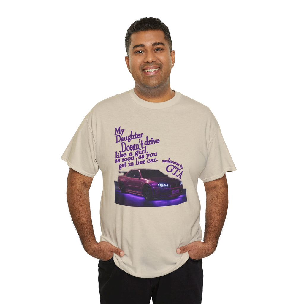 Daughter Doesn't Drive Like A Girl Purple