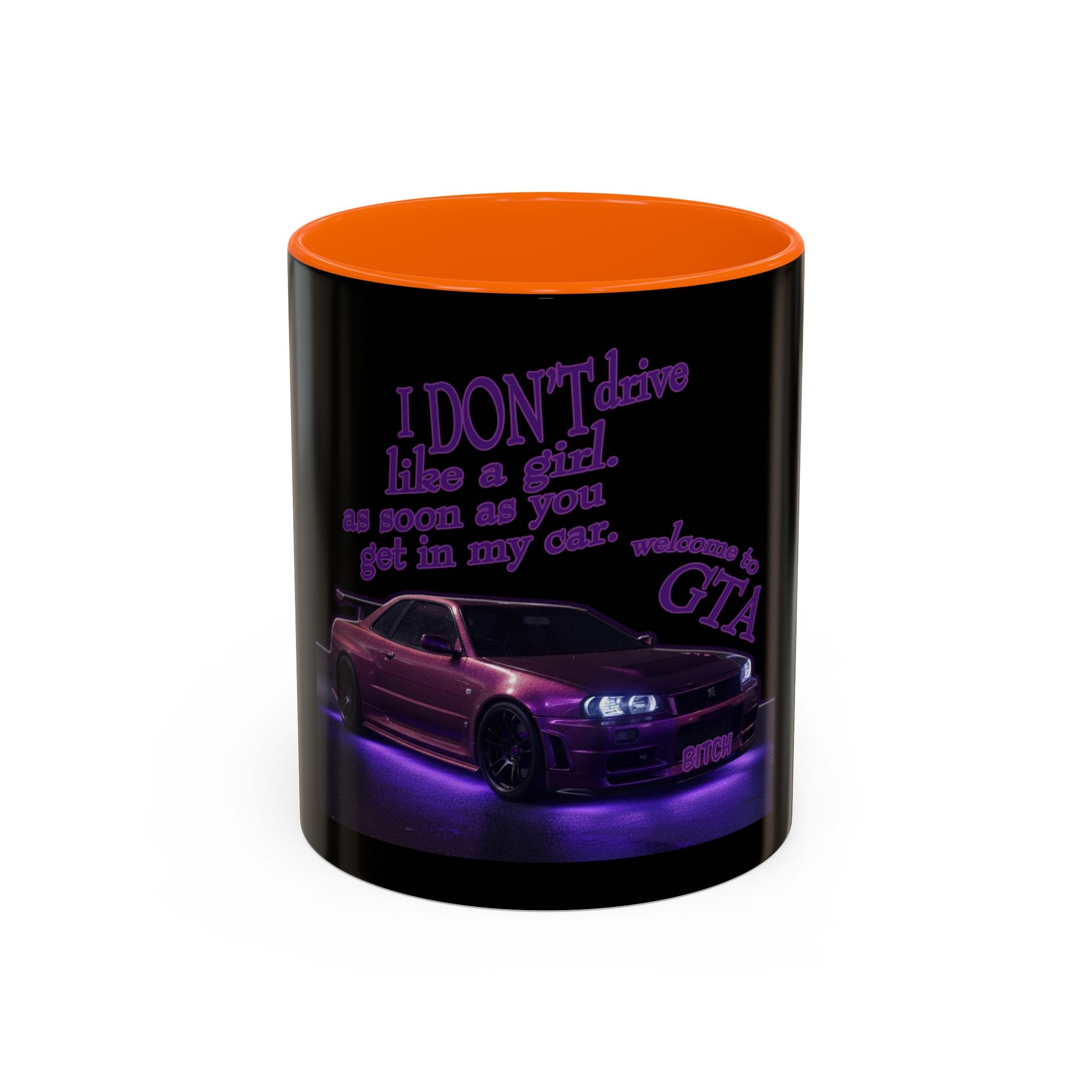 Don't Drive Like a Girl Purple / Accent Coffee Mug 11/15oz
