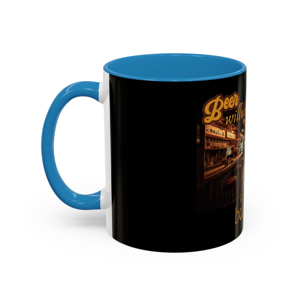 Beer Will Save The World / Accent Coffee Mug 11/15oz