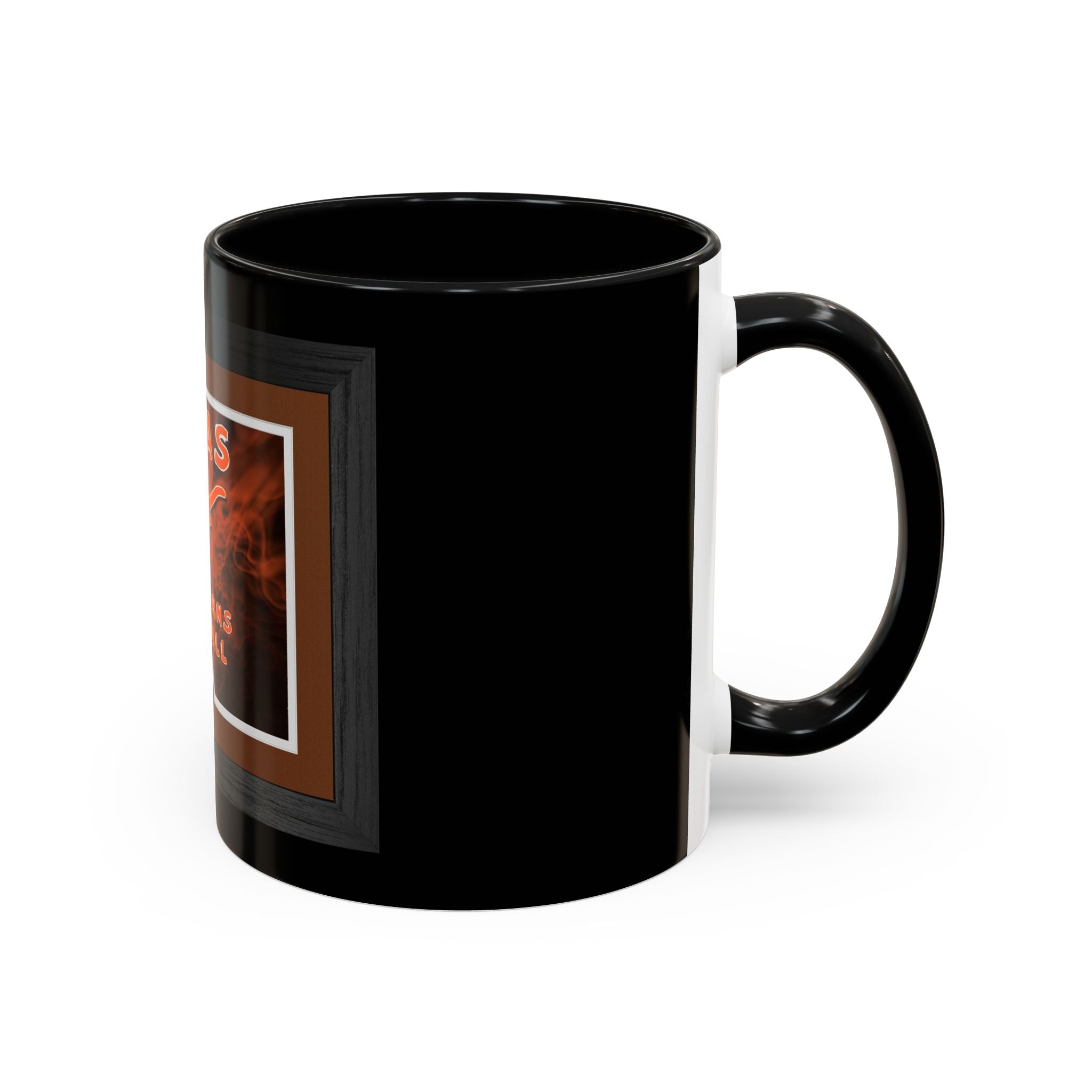 Texas Longhorns Framed / Accent Coffee Mug 11/15 oz